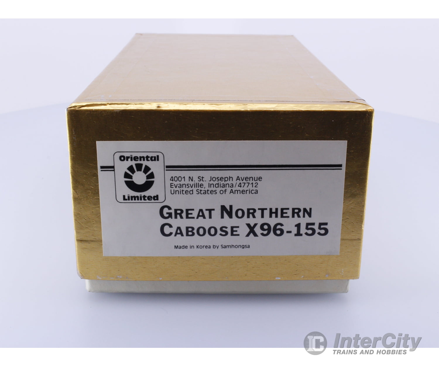 Oriental Limited GNCABX96 HO Brass Unpainted Caboose Great Northern (GN) X96-155 Freight Cars