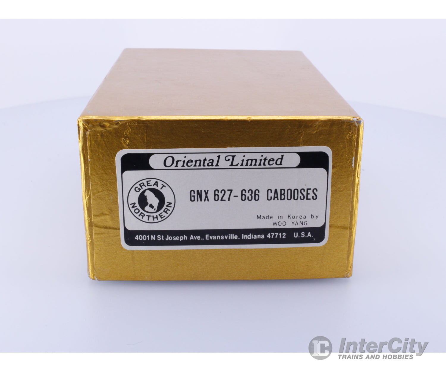 Oriental Limited GNX627CAB HO Brass Unpainted Caboose Great Northern (GN) 627-636 Freight Cars