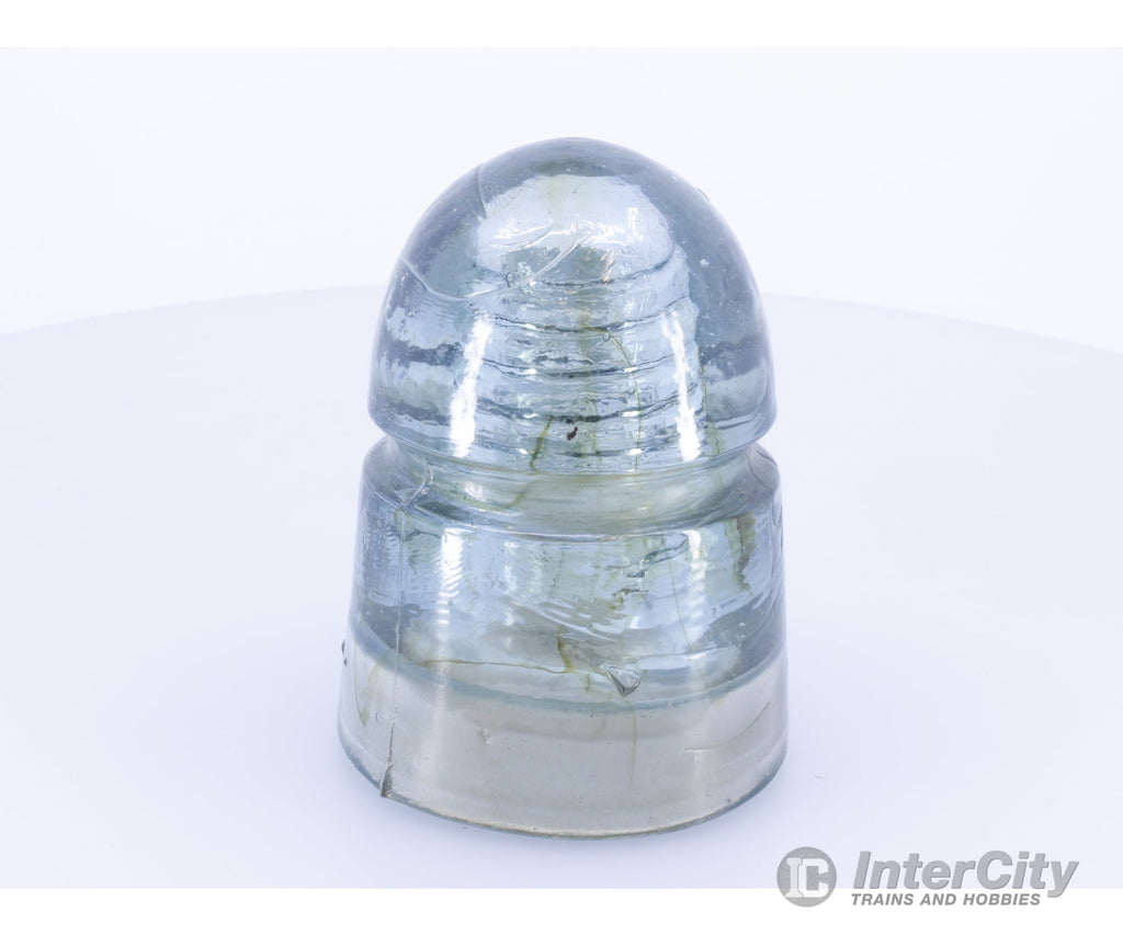 Other 145 Clear Glass Insulator Brookfield Made Grand Trunk Pacific (GTP) Collectibles