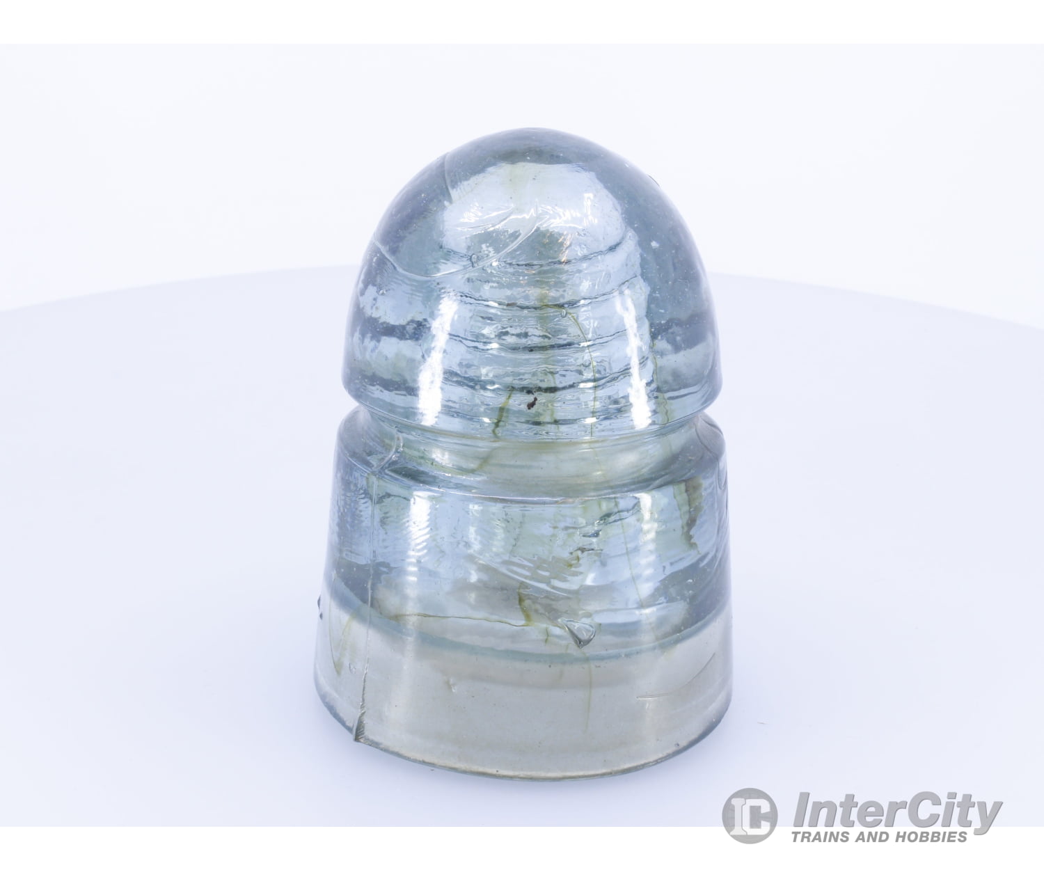 Other 145 Clear Glass Insulator Brookfield Made Grand Trunk Pacific (GTP) Collectibles