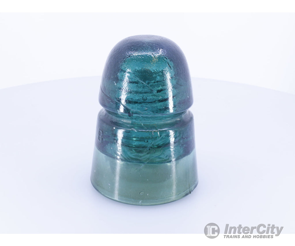 Other 145 Green Glass Insulator Brookfield Made Grand Trunk Pacific (GTP) Collectibles