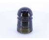 Other CD102 Deep Olive Glass Insulator Heavy Swirl Collectibles