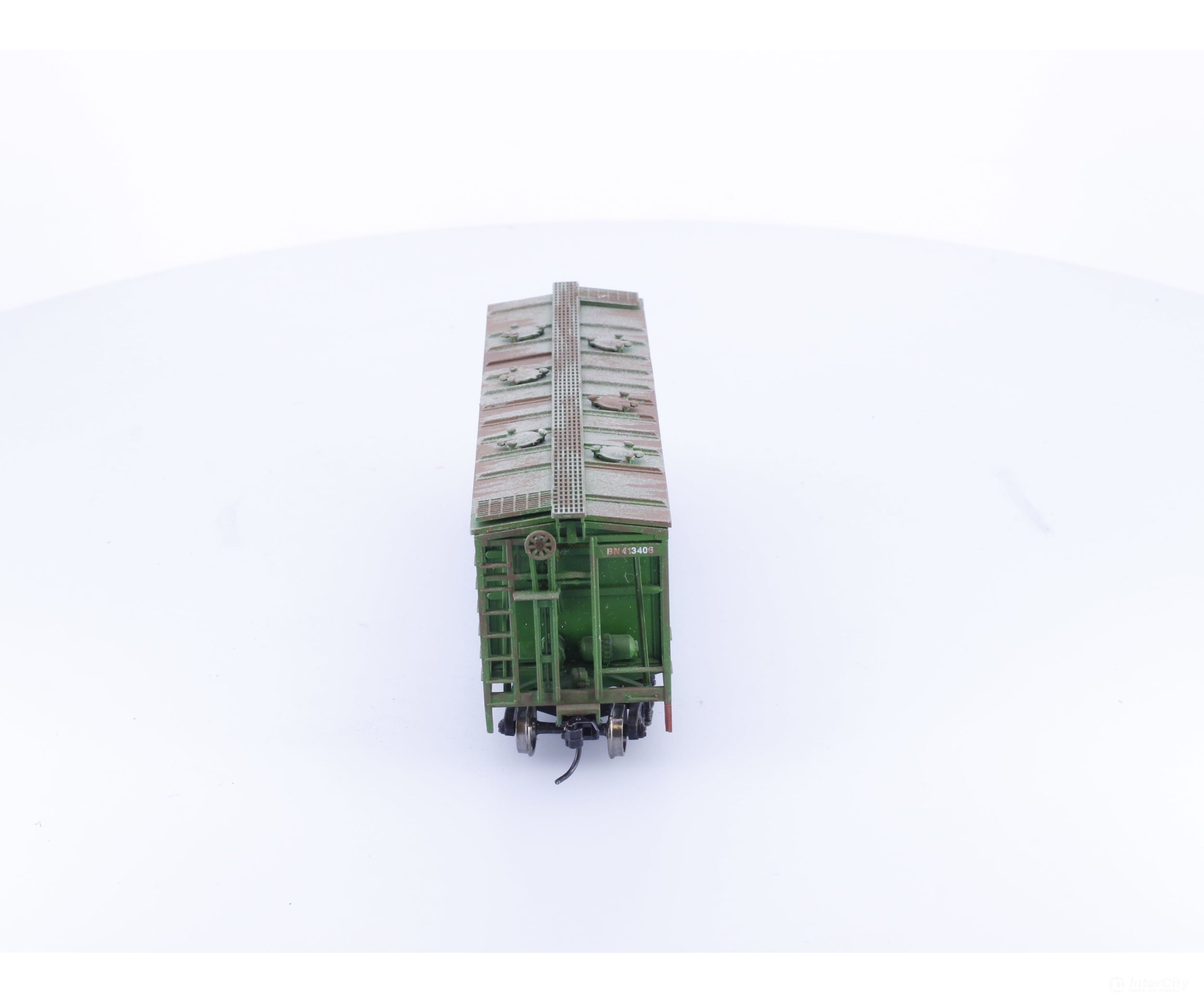Other CH1 HO Covered Hopper Weathered Burlington Northern (BN) 413406 - Freight Cars