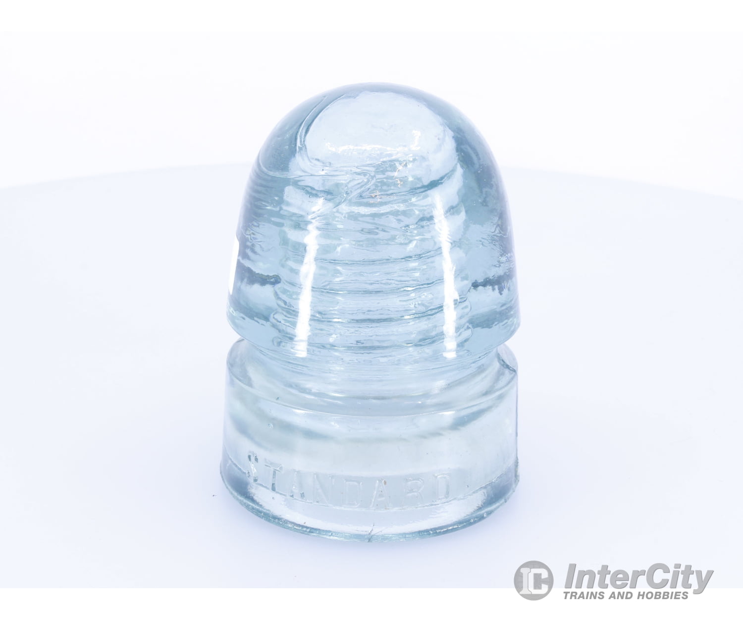 Other GICPR Aqua Glass Insulator Canadian Pacific (CP) (#2) Collectibles
