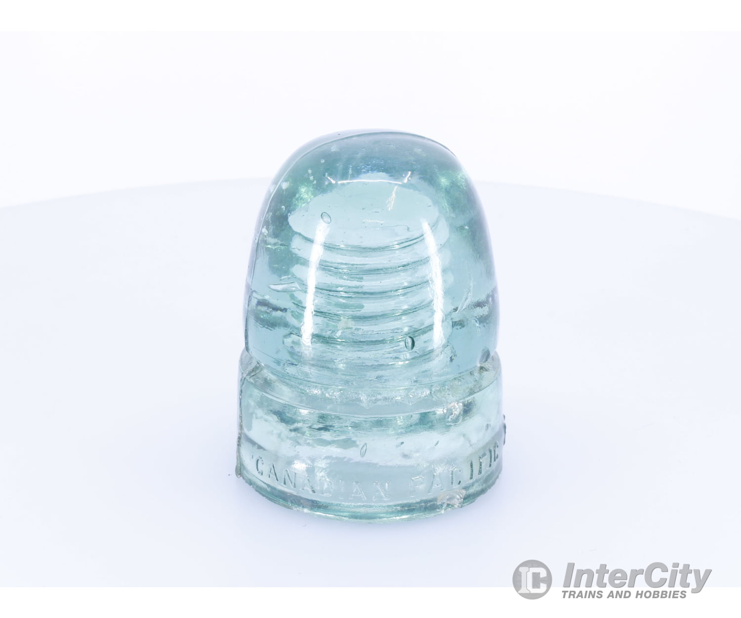 Other GICPR Greenish-Aqua Glass Insulator Canadian Pacific (CP) (#1) Collectibles