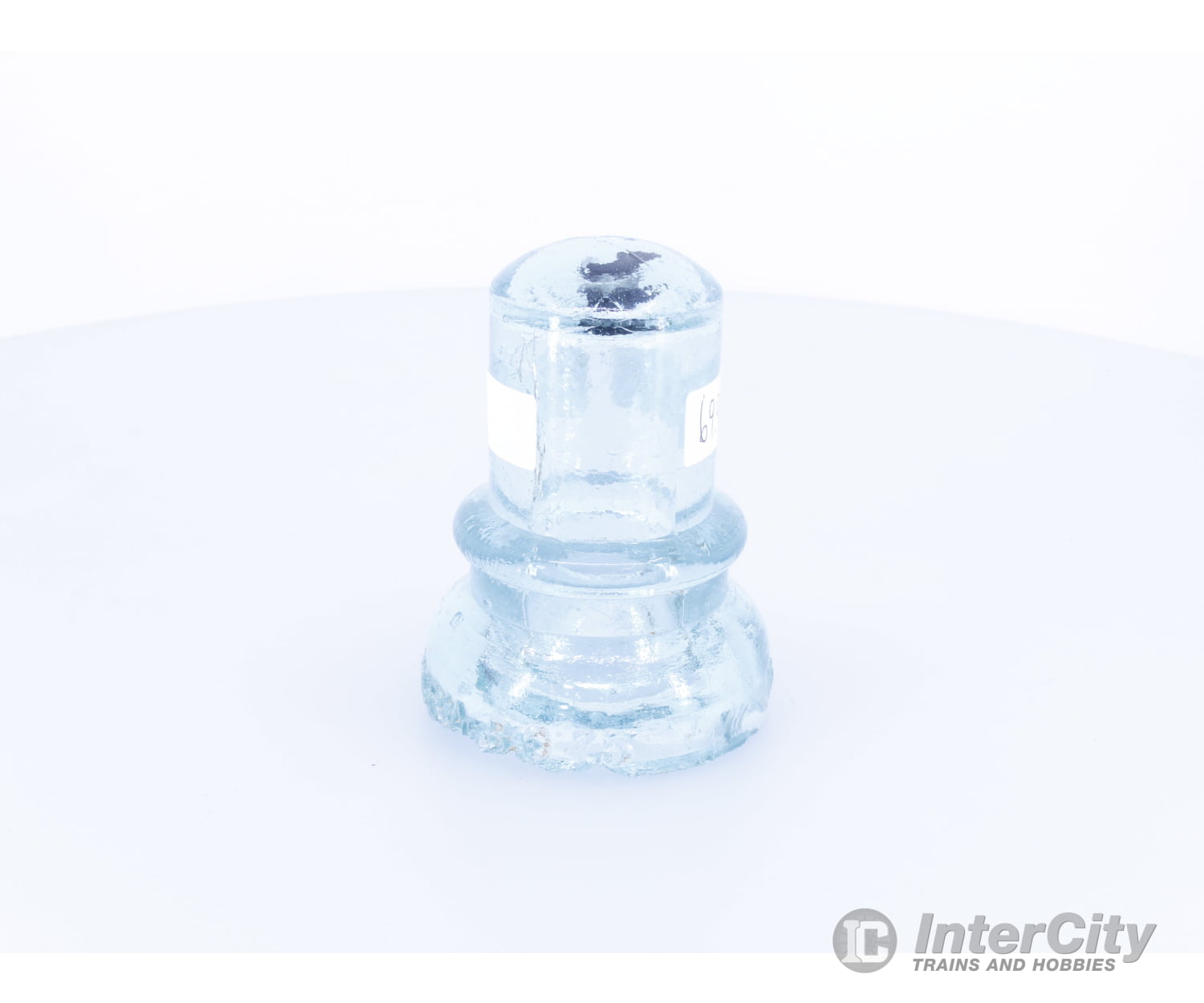 Other VictoriaBC75 Aqua Glass Insulator Threadless McMicking (#2) Collectibles