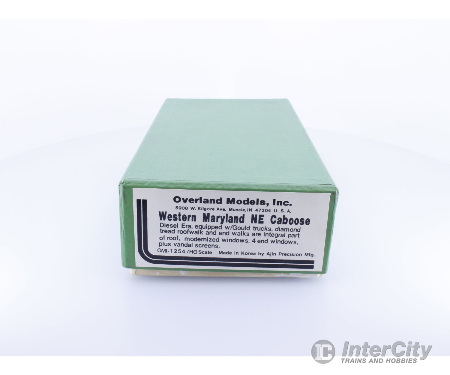 Overland 1254 HO Brass Caboose Painted Chicago & Southern Michigan 17 Freight Cars