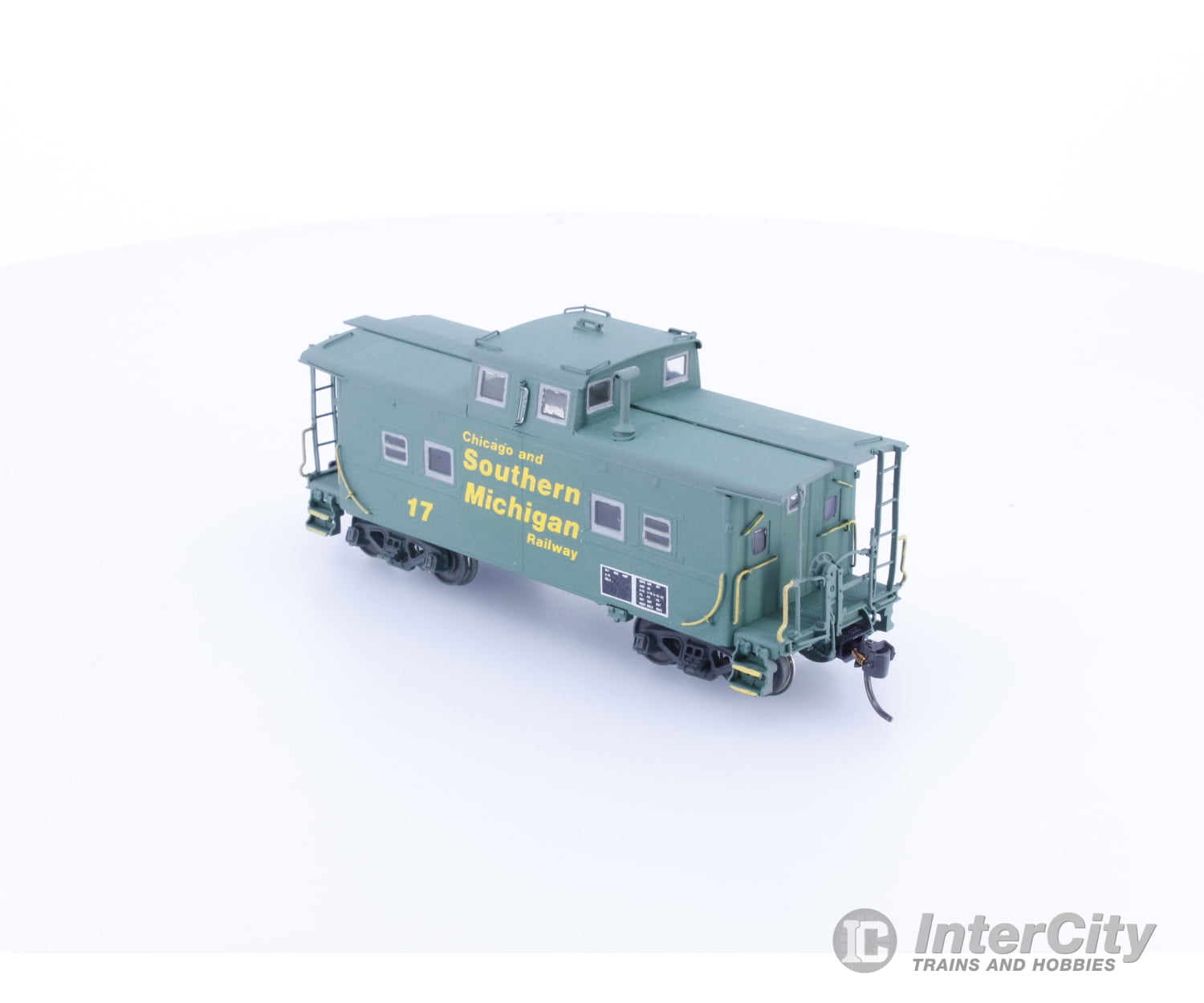 Overland 1254 HO Brass Caboose Painted Chicago & Southern Michigan 17 Freight Cars