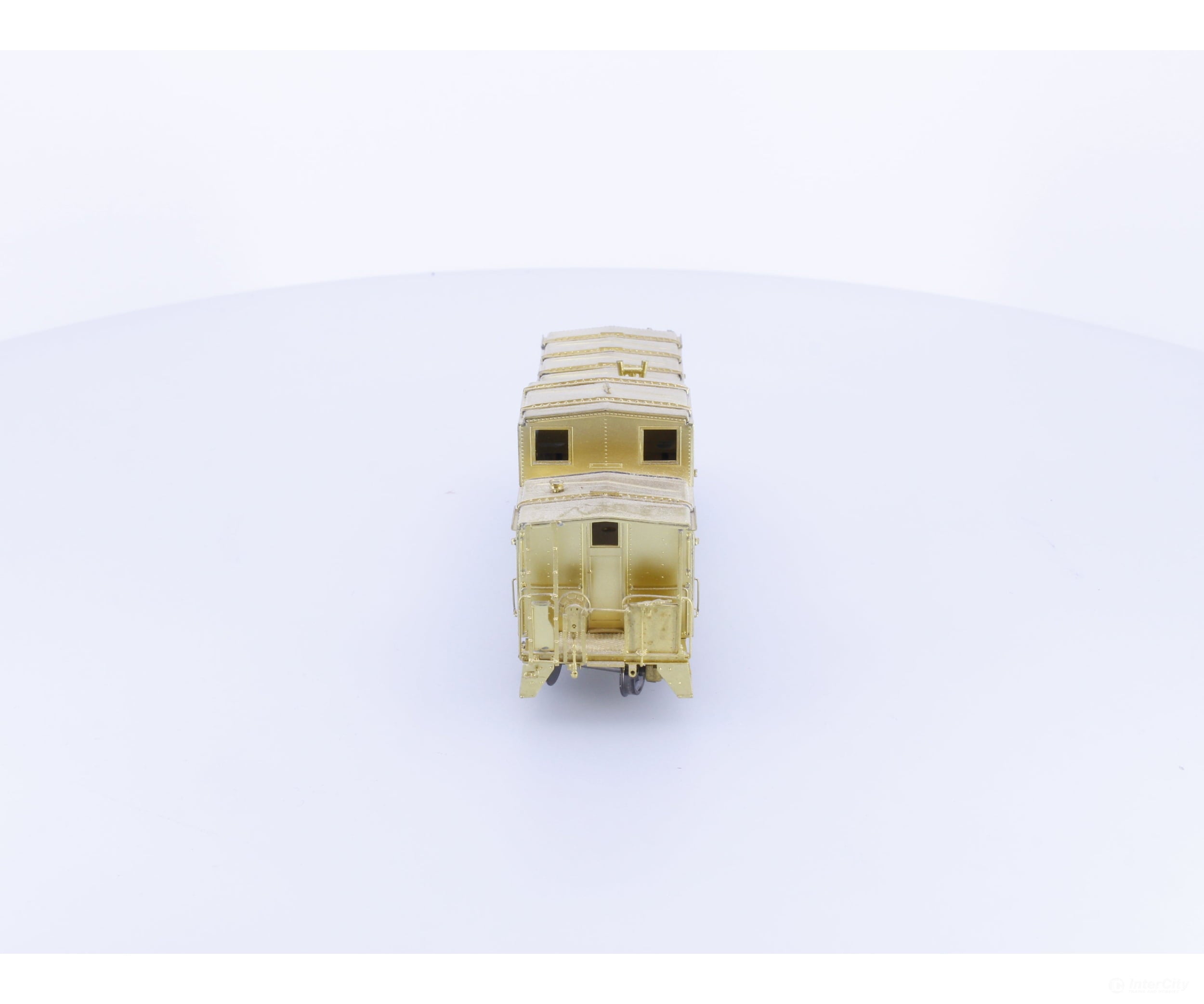 Overland 3811 HO Brass Steel Caboose Small Cupola with Roofwalks Canadian Pacific (CP) - Freight Cars