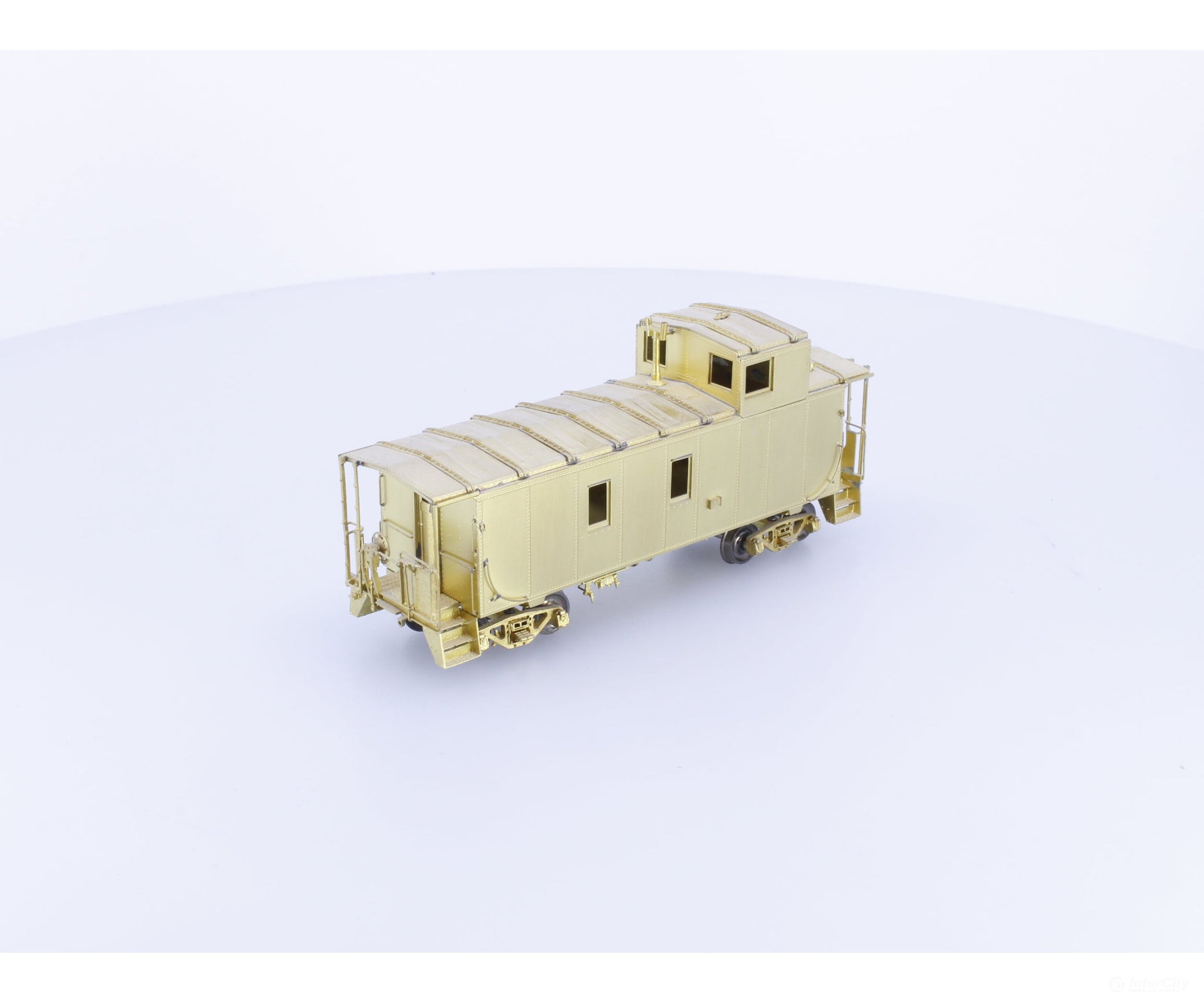 Overland 3811 HO Brass Steel Caboose Small Cupola with Roofwalks Canadian Pacific (CP) - Freight Cars