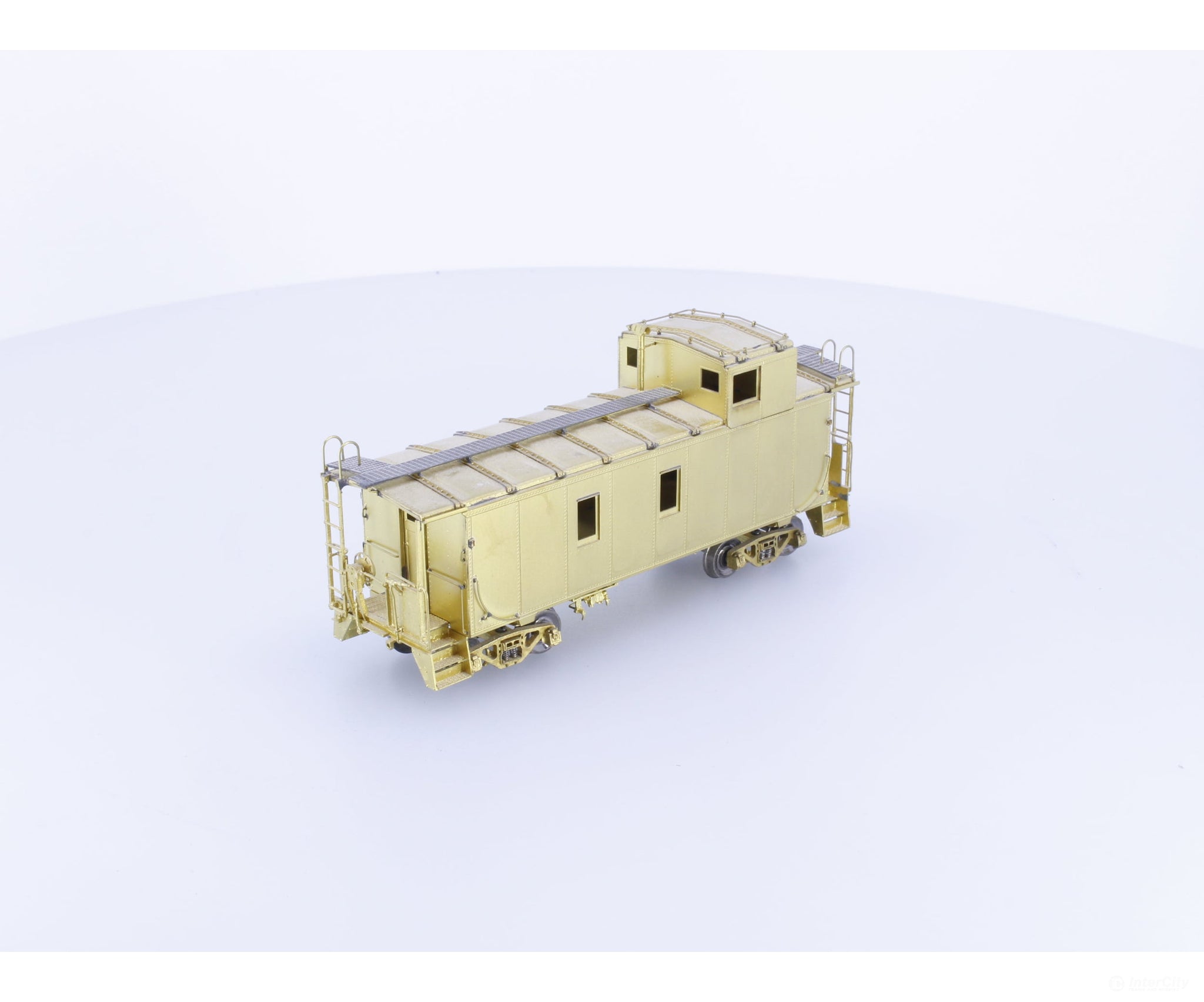 Overland 3813 HO Brass Steel Caboose Rectangular Raised Roof Panel Large Cupola and Windows Canadian Pacific (CP)