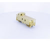 Overland 3814 HO Brass Steel Caboose Diagonal Raised Roof Panel Large Cupola End and Side Windows Canadian Pacific (CP)
