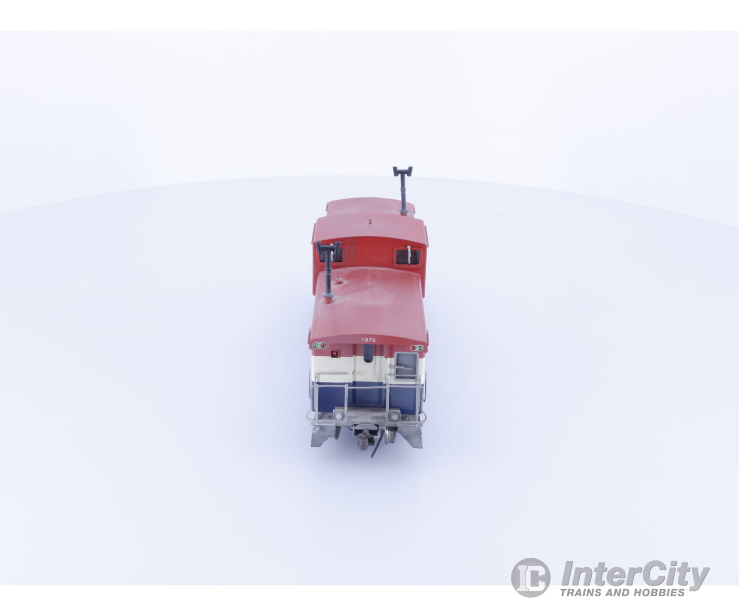 Overland 3862 HO Brass W-V Caboose Built 1973 Factory Painted and Weathered BC Rail (BCOL) 1876 Freight Cars