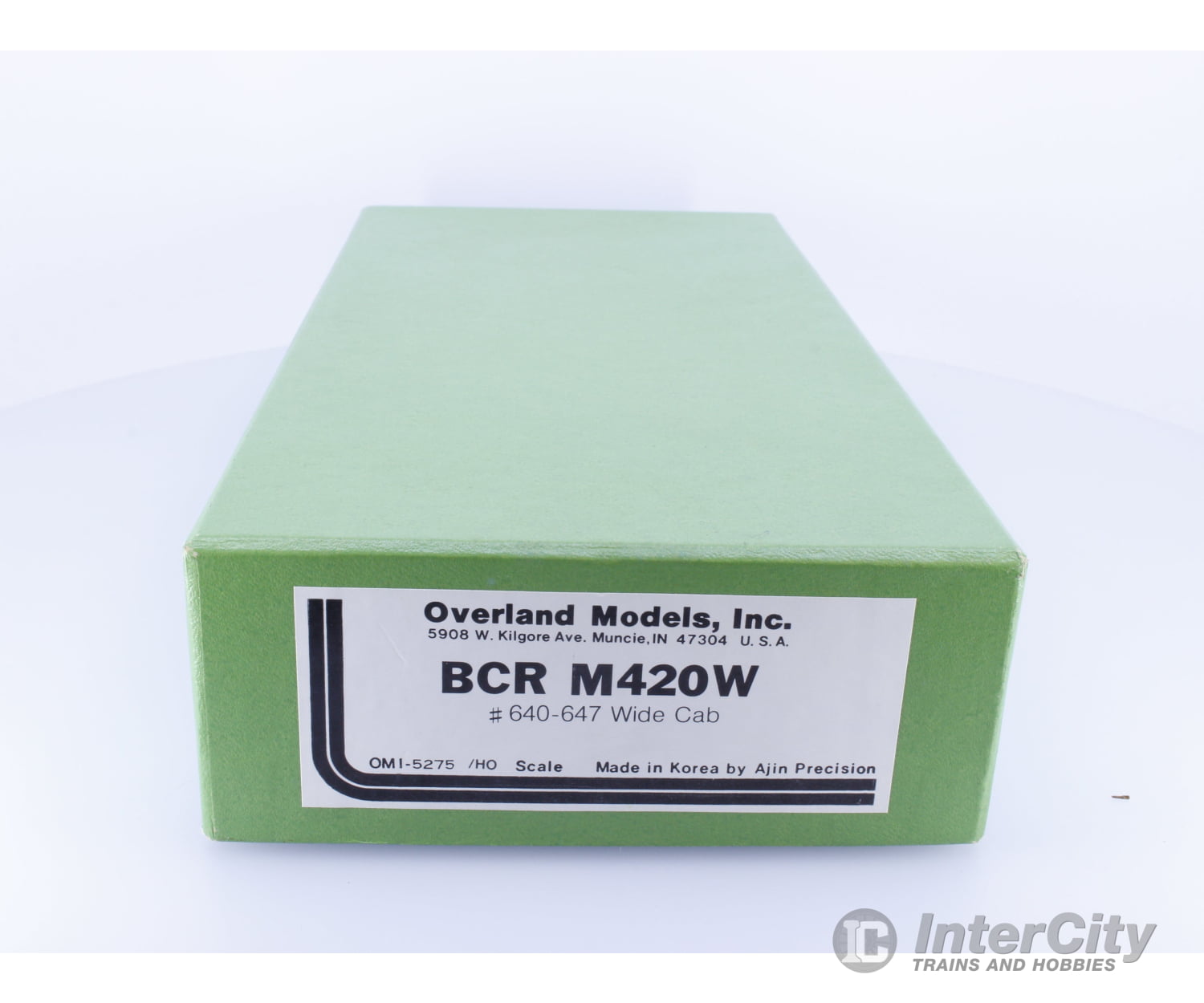 Overland 5275 HO Brass BCR M420W Diesel Locomotive Factory Paint and Weathered BC Rail (BCOL) 645 DCC Locomotives