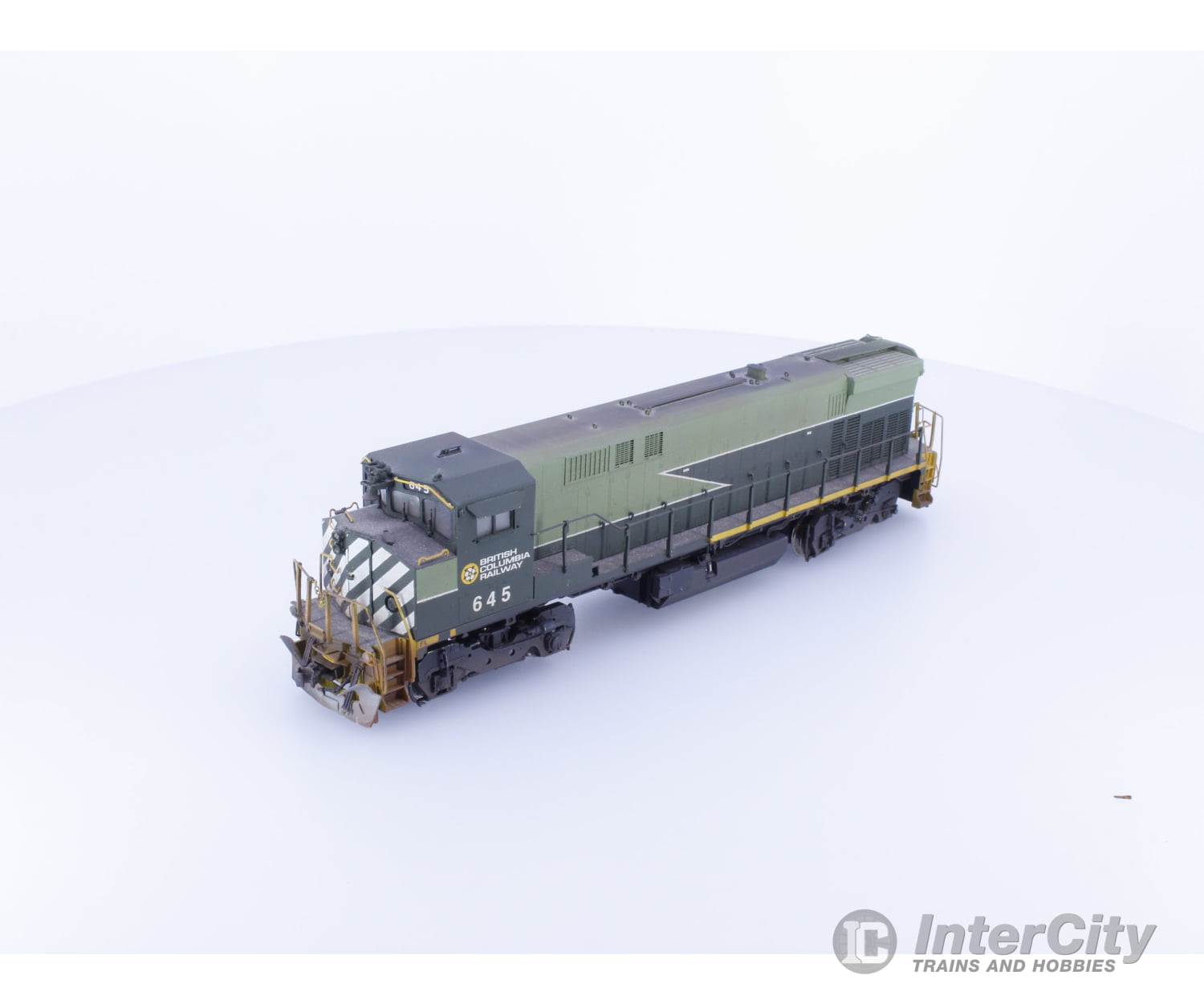 Overland 5275 HO Brass BCR M420W Diesel Locomotive Factory Paint and Weathered BC Rail (BCOL) 645 DCC Locomotives