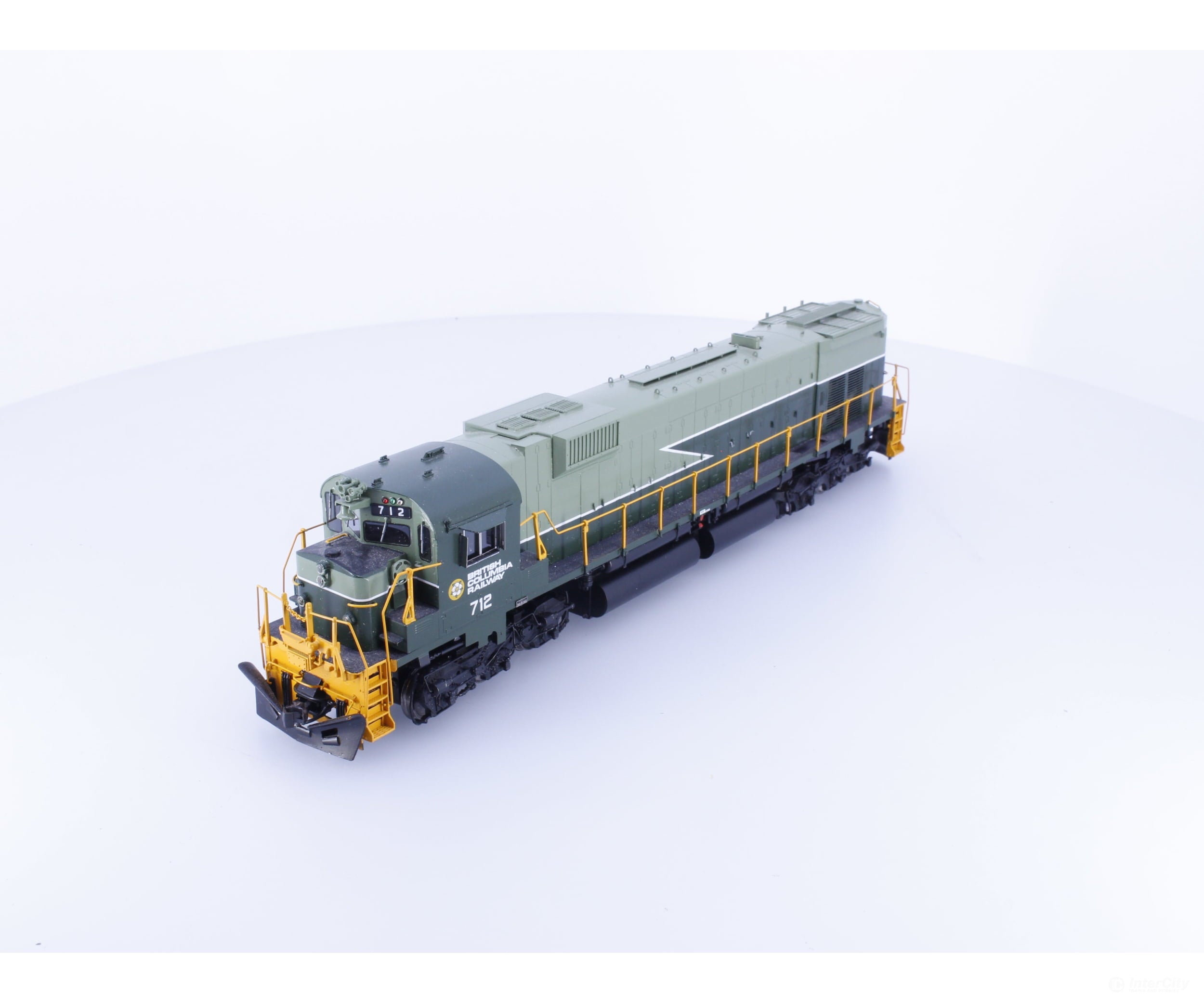 Overland AA-1167-1 HO Brass M630 Diesel Locomotive BC Rail (BCOL) 712 DCC - Locomotives