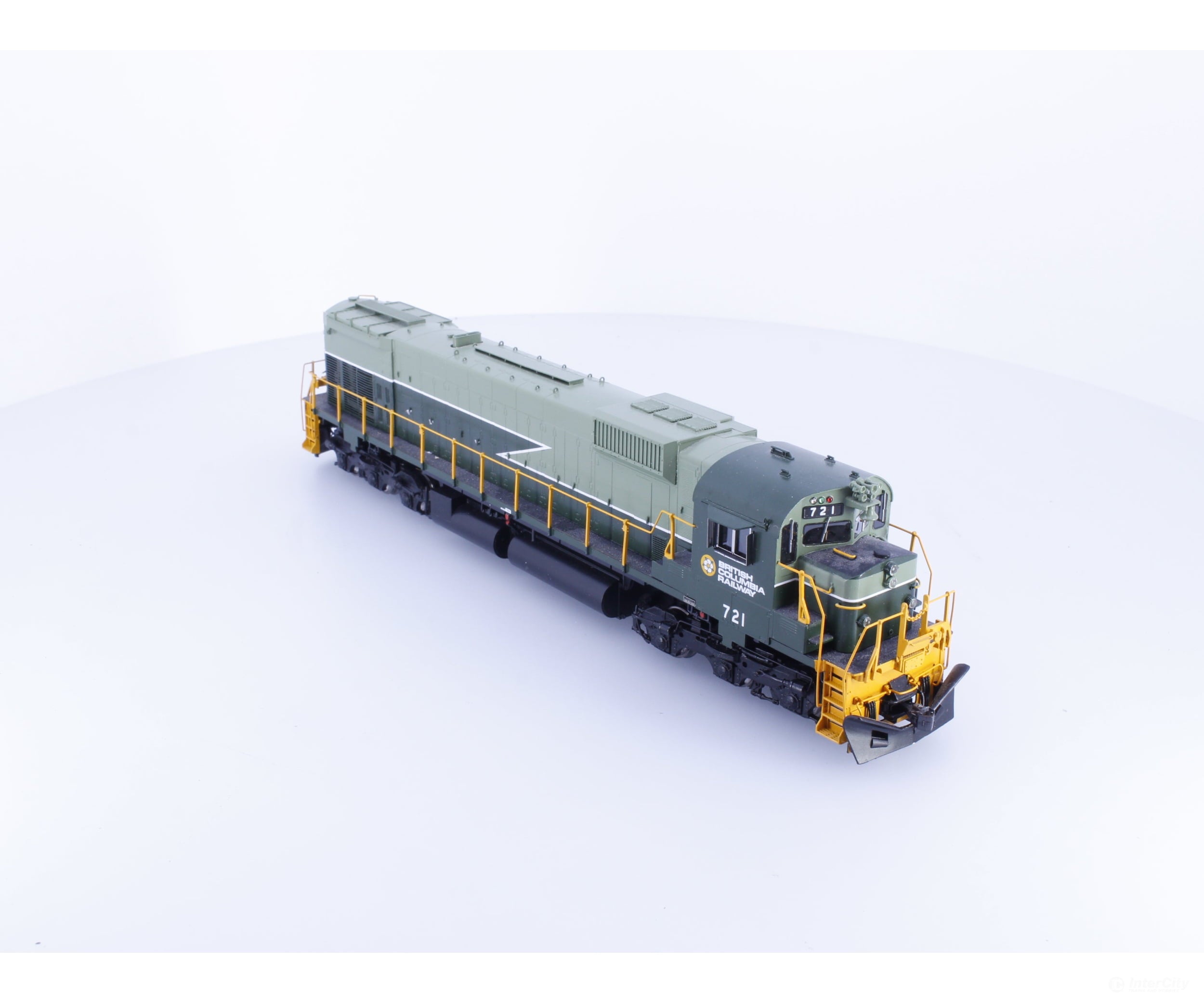 Overland AA-1167-2 HO Brass M630 Diesel Locomotive BC Rail (BCOL) 721 DCC - Locomotives