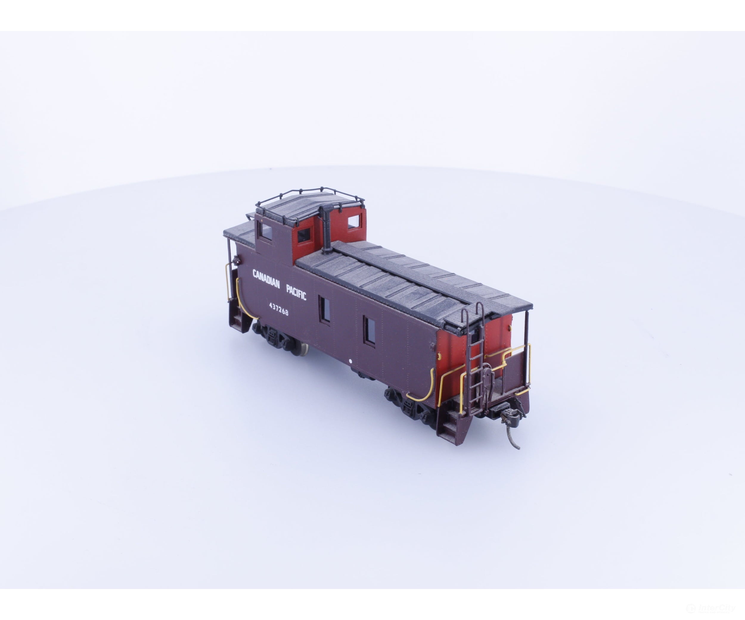 Overland CPRSCOS HO Brass Steel Caboose Old Style Canadian Pacific (CP) 437268 - Freight Cars