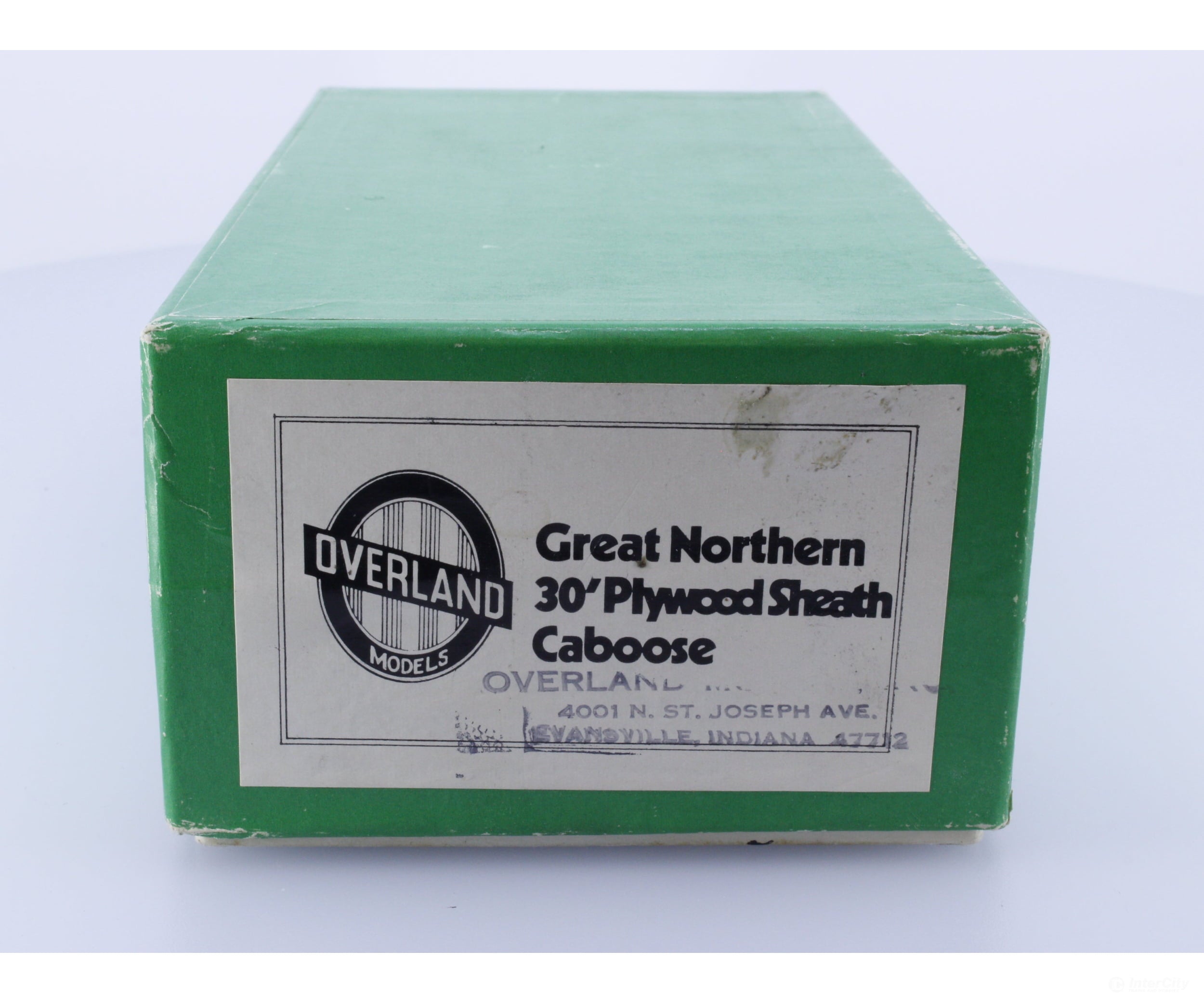 Overland GN30CAB HO Painted Brass 30’ Plywood Sheath Caboose Great Northern (GN) Freight Cars