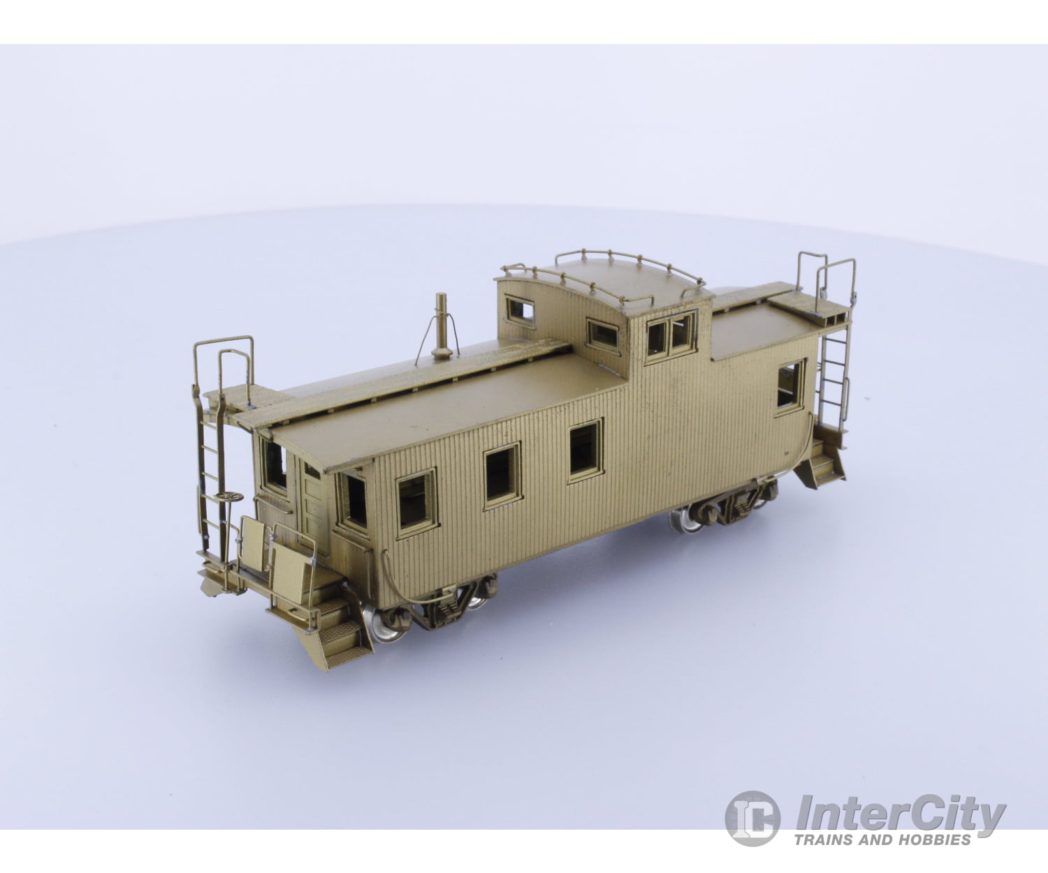 Overland GN30WOODCAB HO Brass Unpainted 30’ Wood Sided Caboose Great Northern (GN) Freight Cars