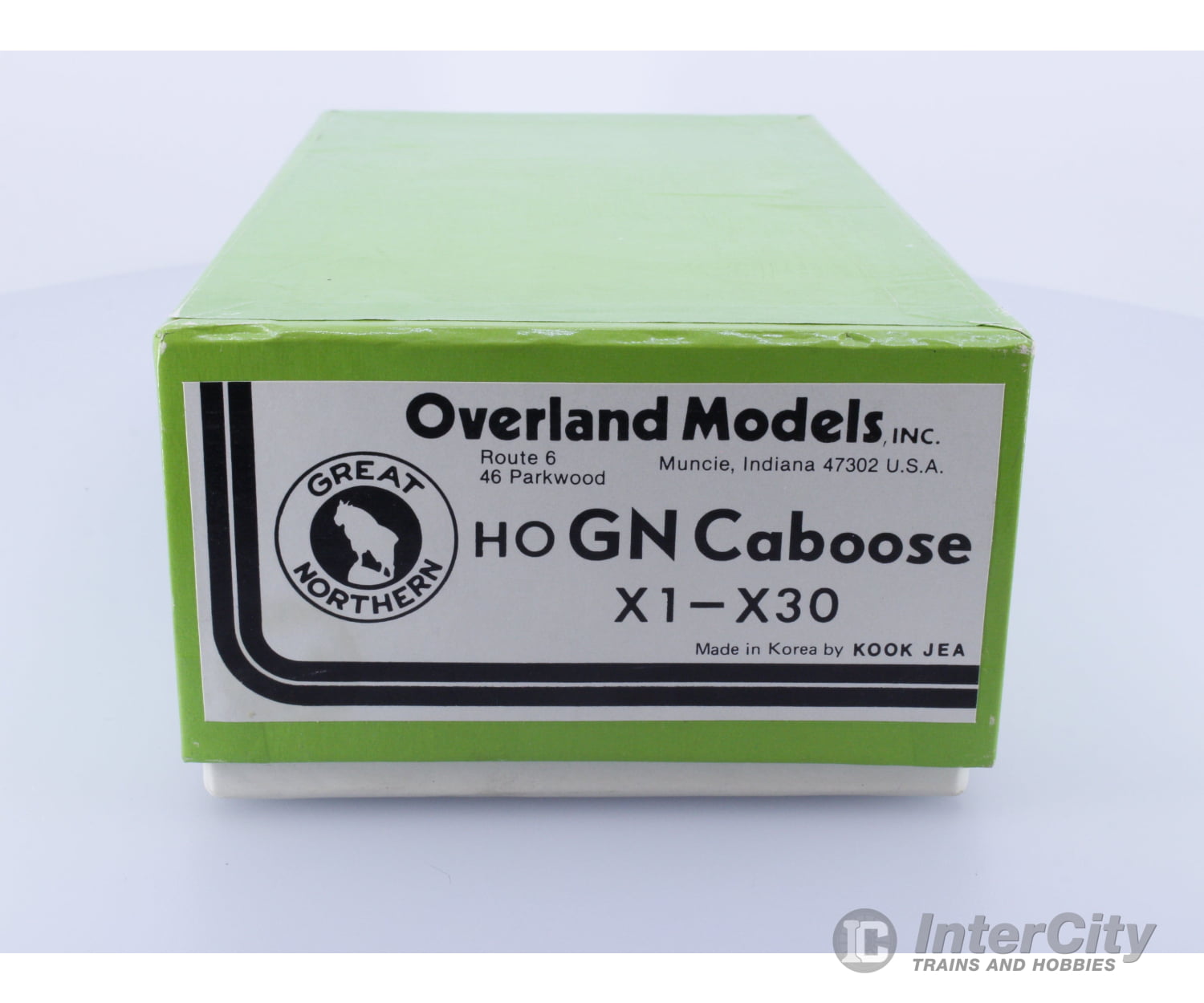 Overland GNCABX1 HO Brass Unpainted Caboose Great Northern (GN) X1-X30 Freight Cars