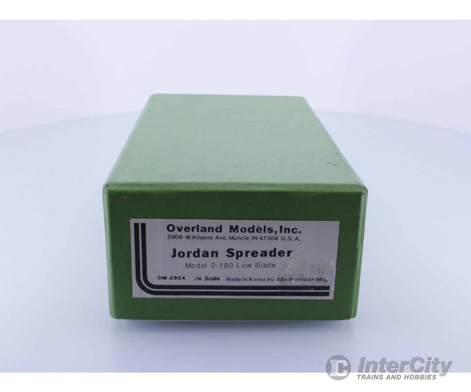 Overland 2-180 Low Blade N Brass Jordan Spreader Freight Cars