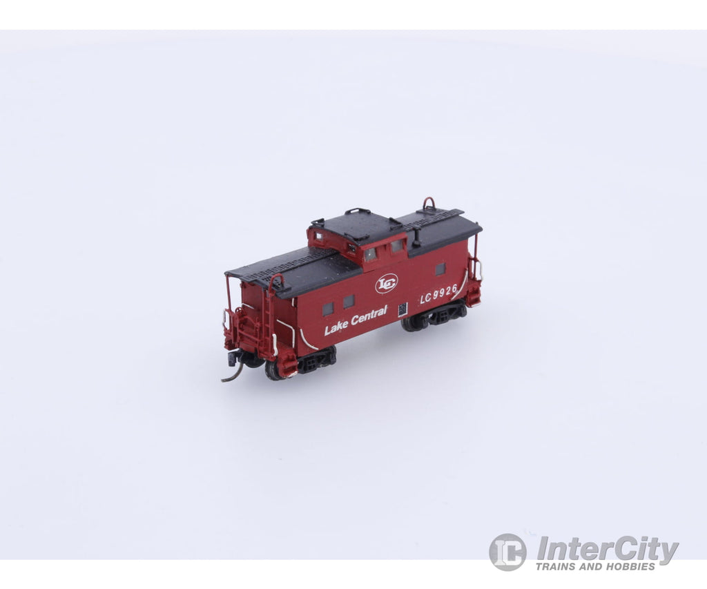 Overland N Steel Caboose Freight Car (painted as Lake Central) 9926 Freight Cars