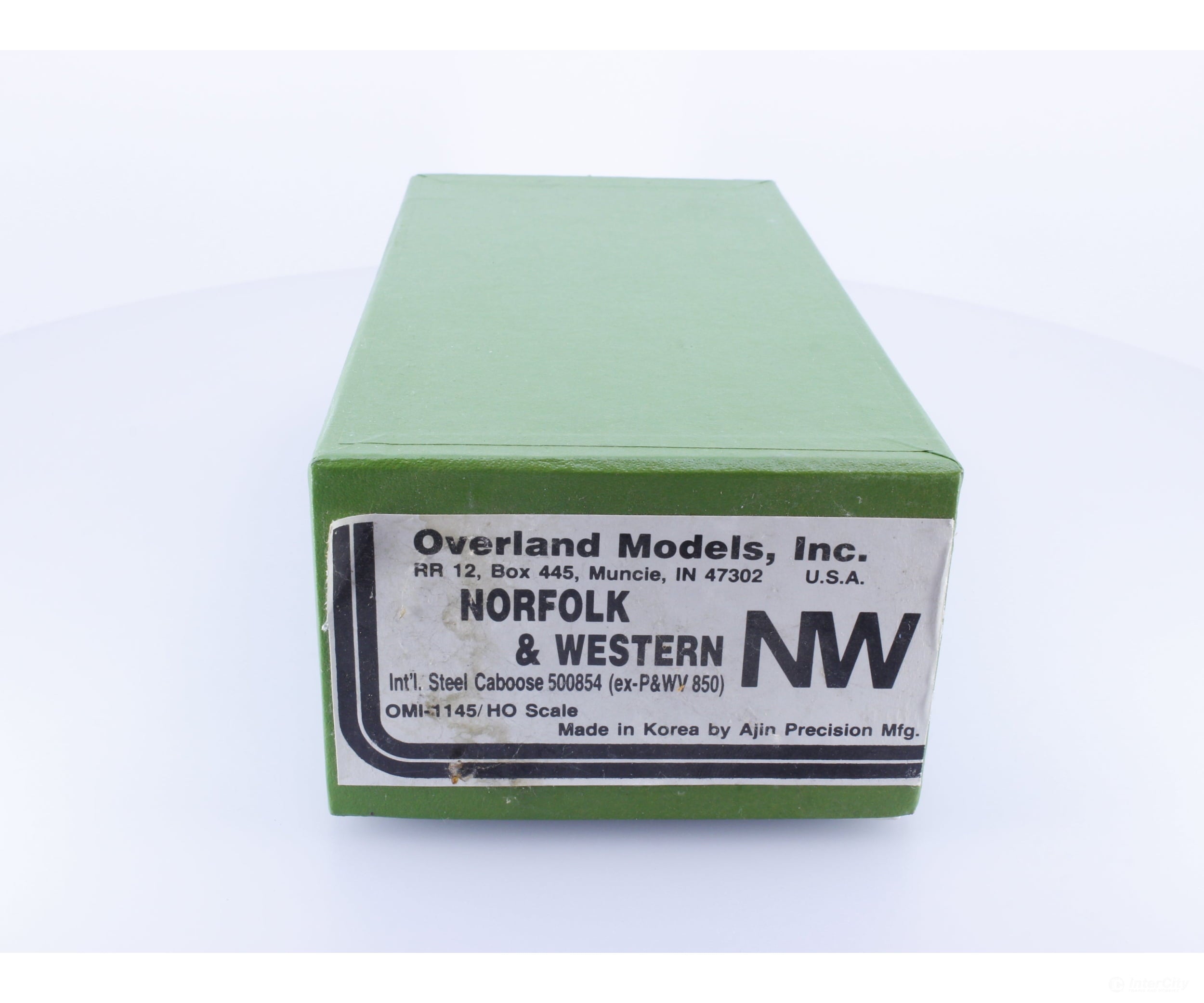 Overland OMI-1145 HO Brass International Steel Caboose ex P&WV Undecorated #2 Norfolk & Western (NW) Freight Cars