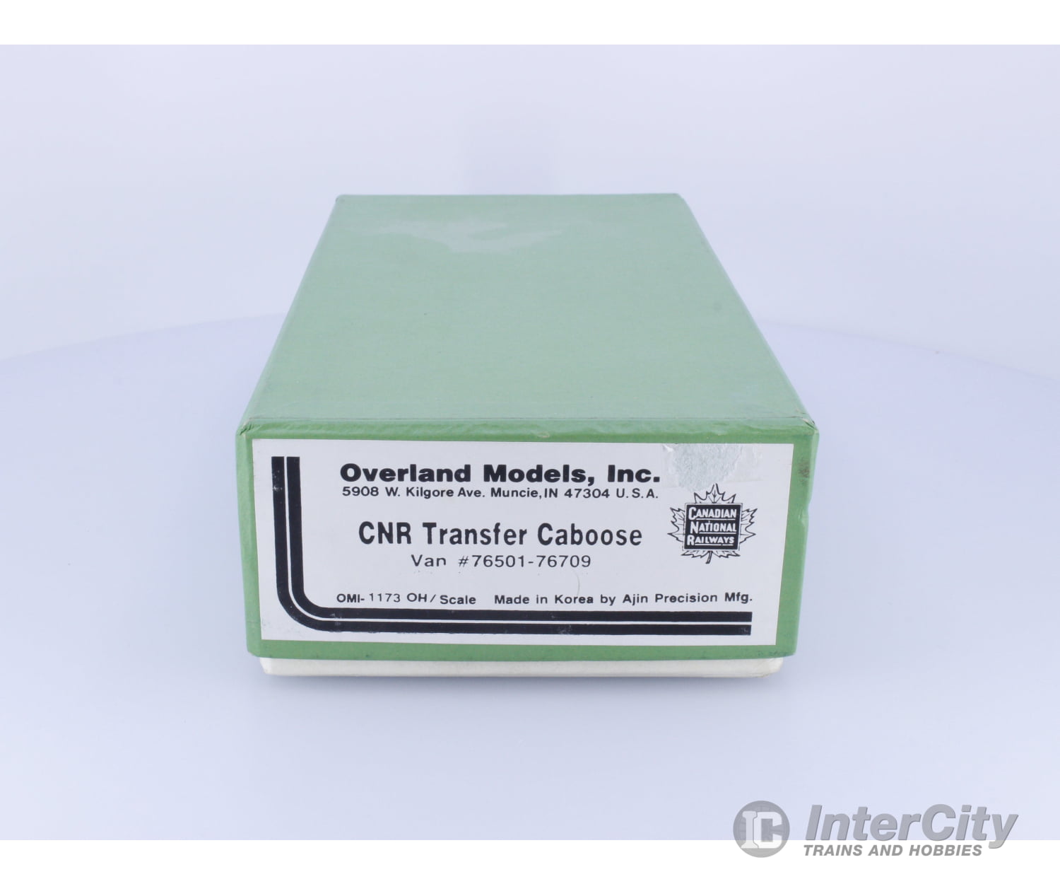 Overland OMI-1173 HO Brass Transfer Caboose Canadian National (CN) 76501-76709 (#5) Freight Cars