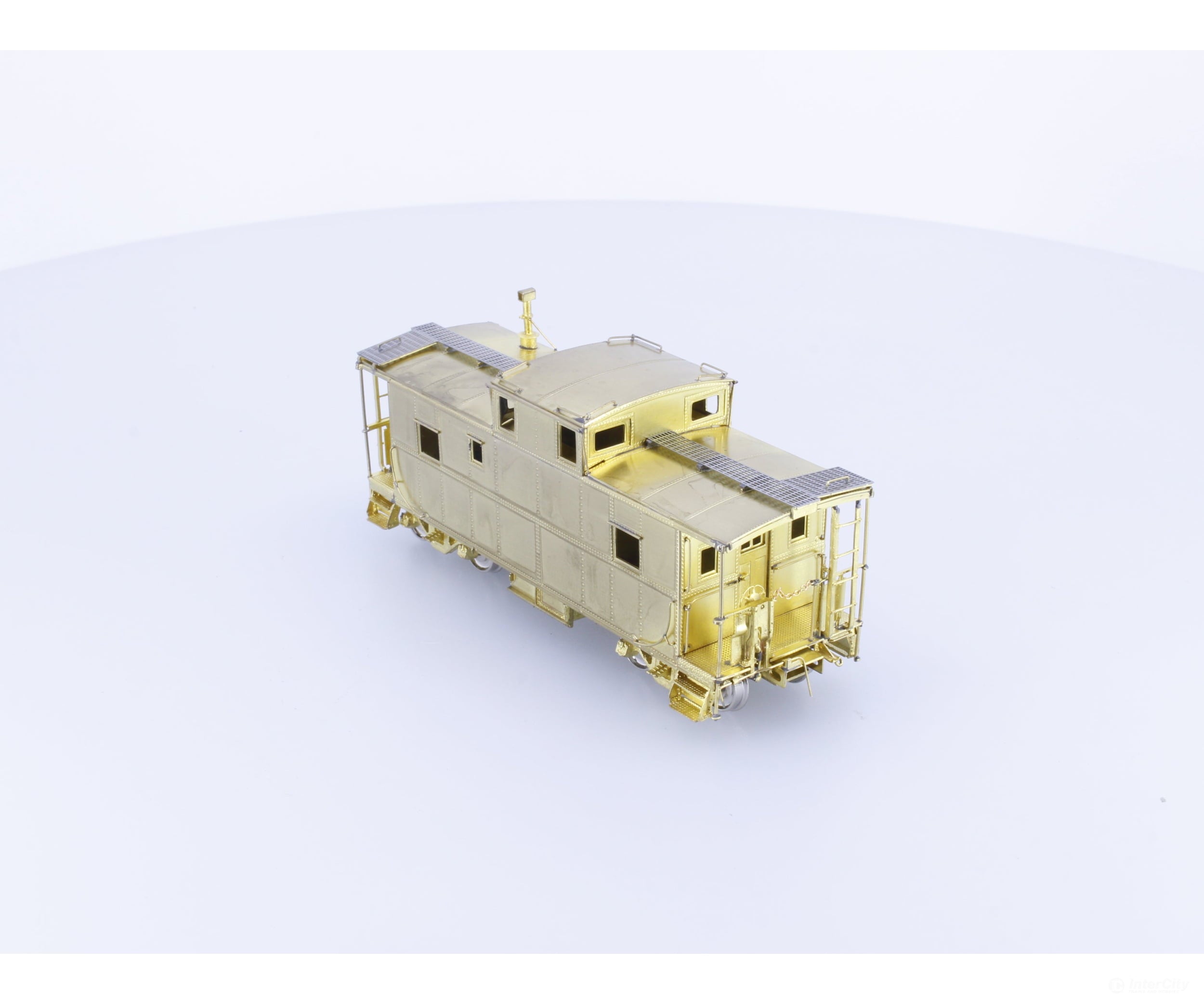 Overland OMI-1222 HO Brass C-2 Steel Caboose Undecorated Norfolk & Western (NW) Freight Cars