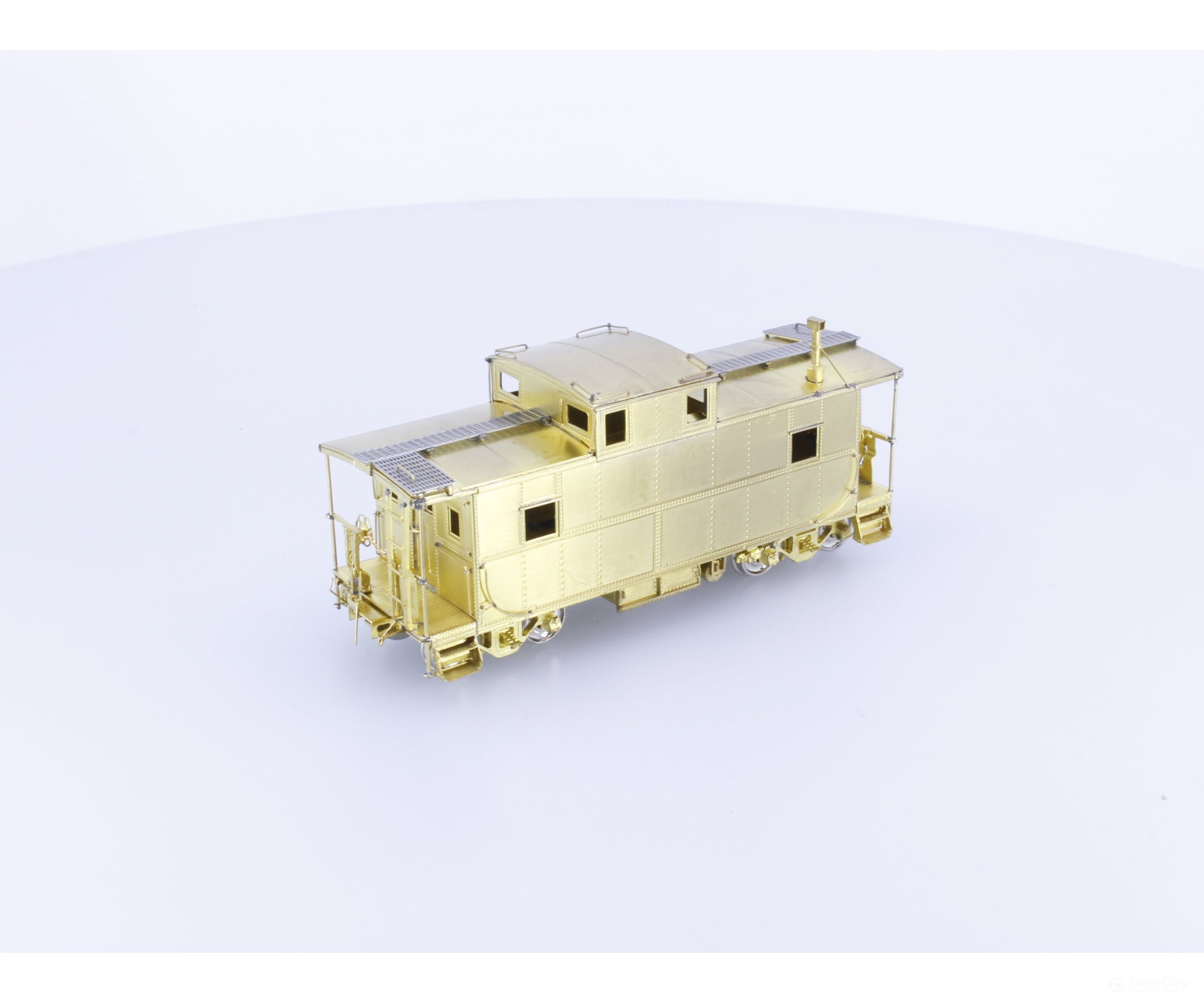 Overland OMI-1222 HO Brass C-2 Steel Caboose Undecorated Norfolk & Western (NW) Freight Cars