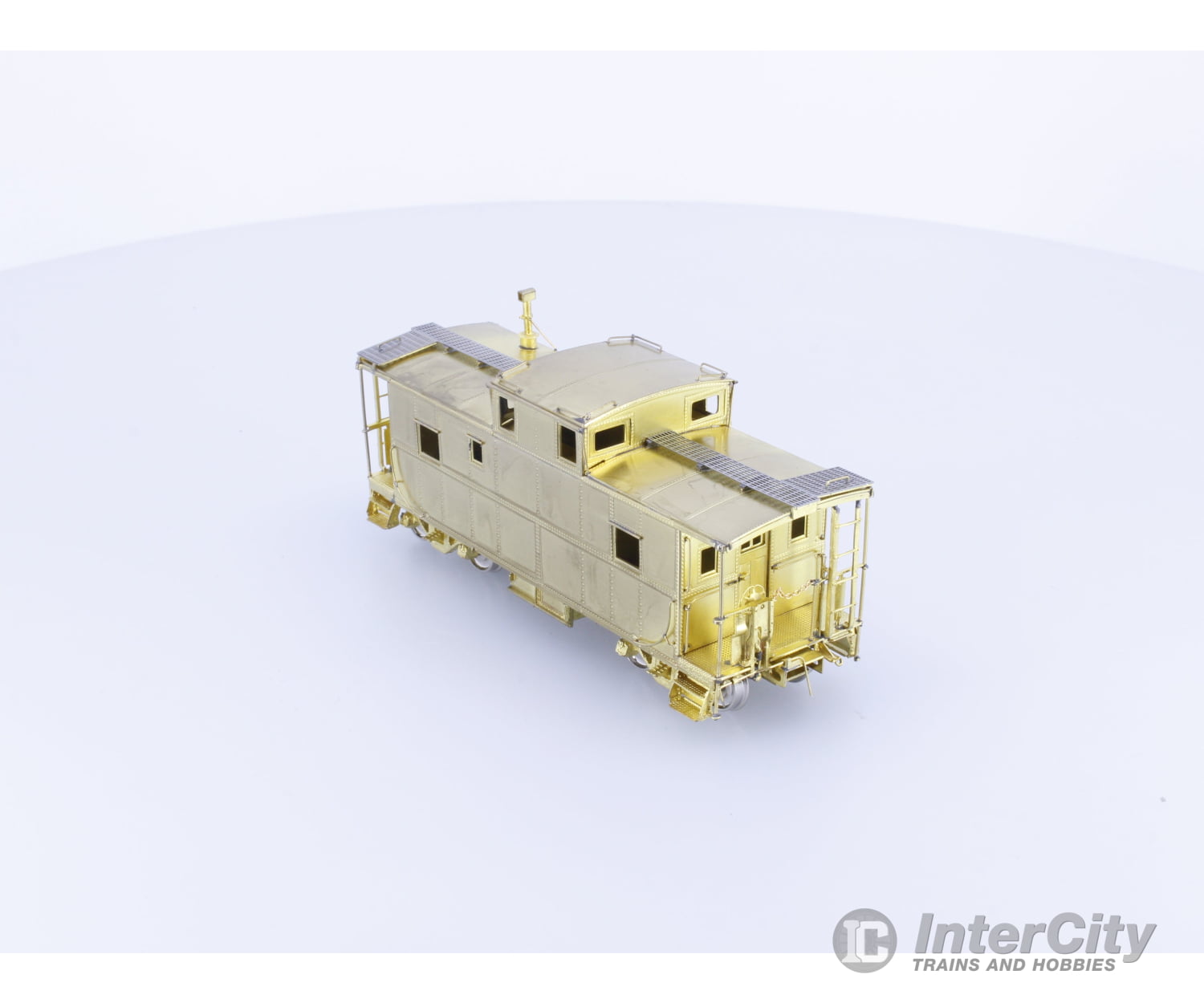 Overland OMI-1222 HO Brass C-2 Steel Caboose Undecorated Norfolk & Western (NW) Freight Cars