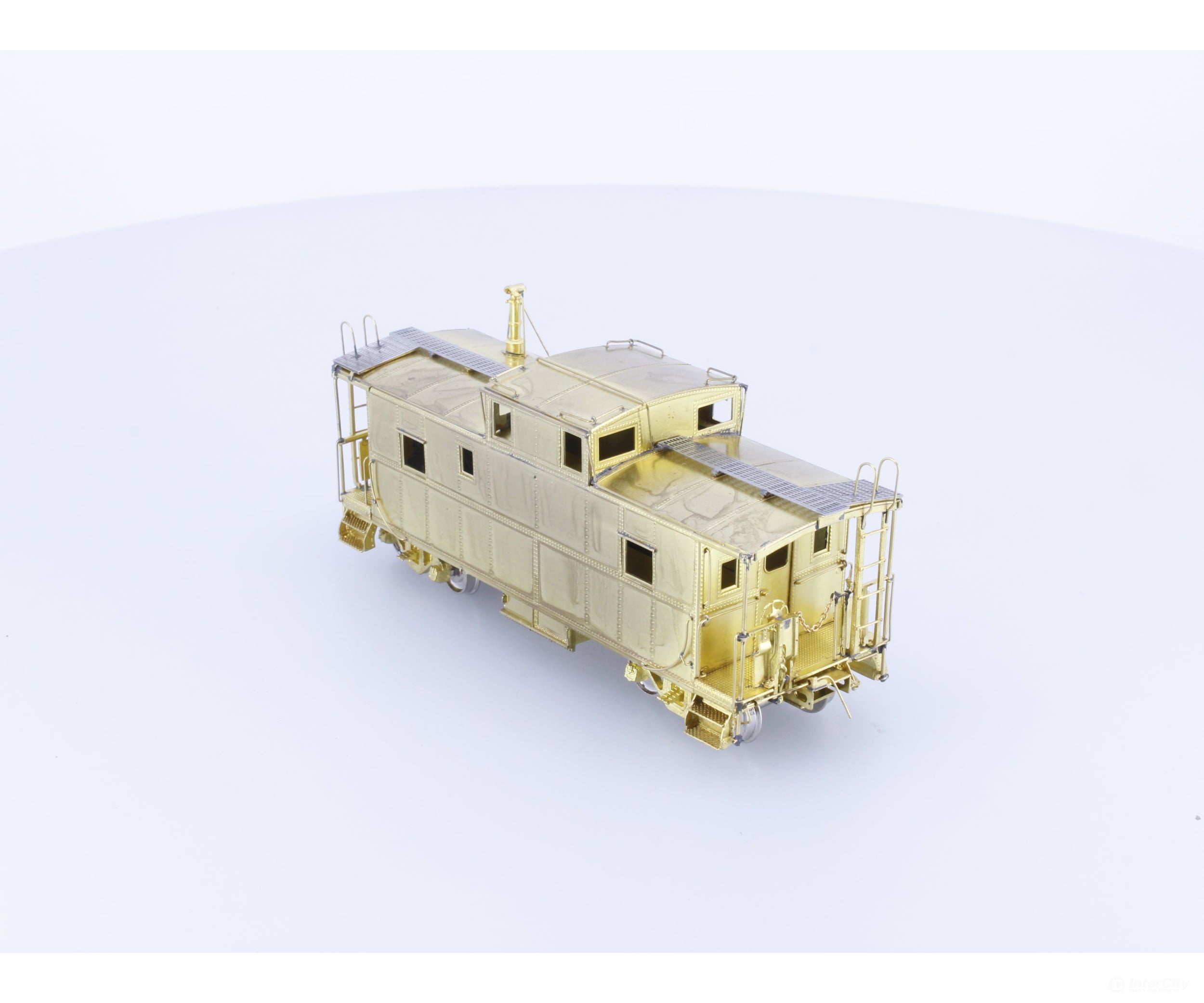 Overland OMI-1224 HO Brass C-30A Steel Caboose Undecorated Norfolk & Western (NW) Freight Cars