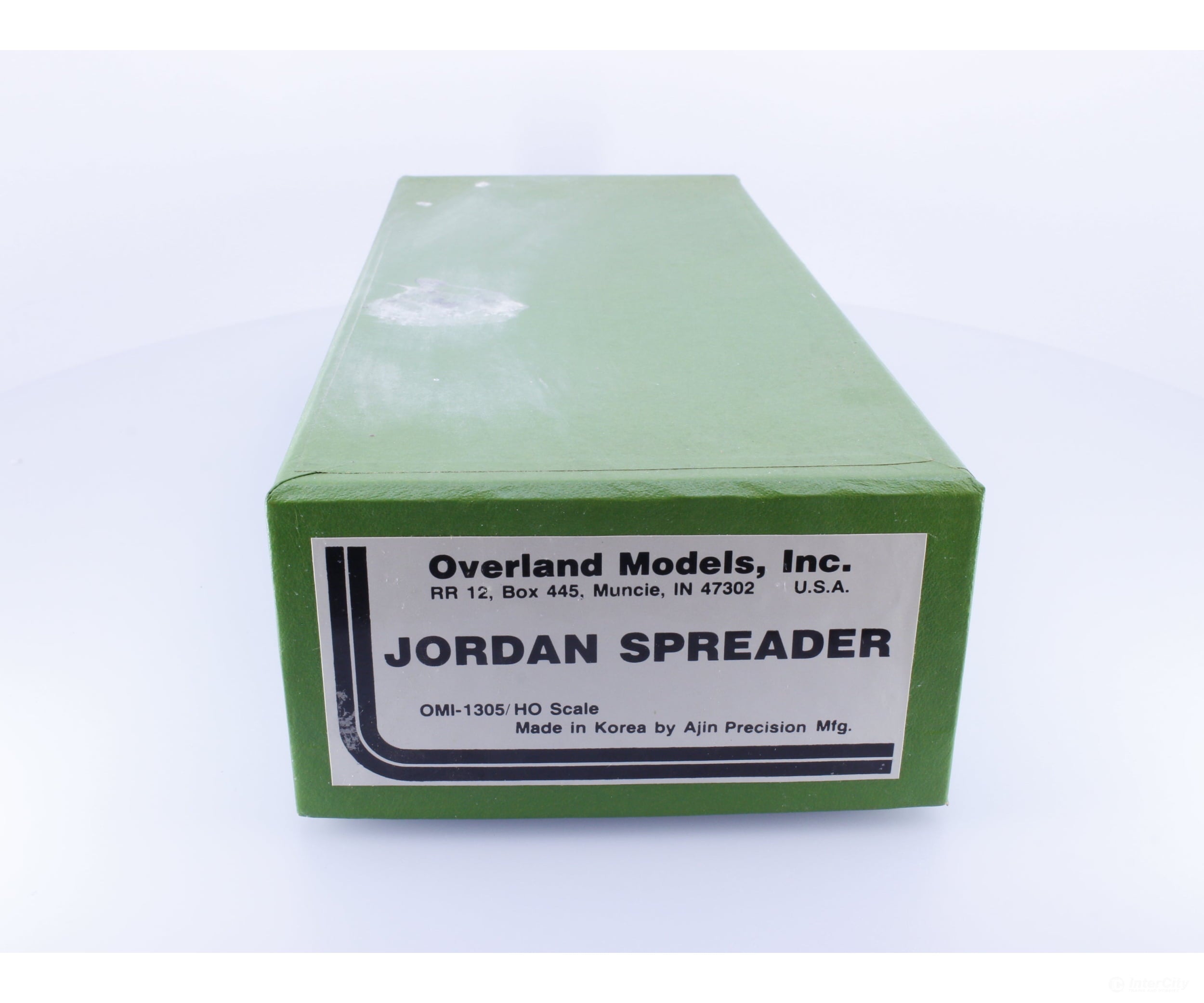 Overland OMI-1305 HO Brass Jordan Spreader Undecorated Norfolk & Western (NW) Analog DC Locomotives