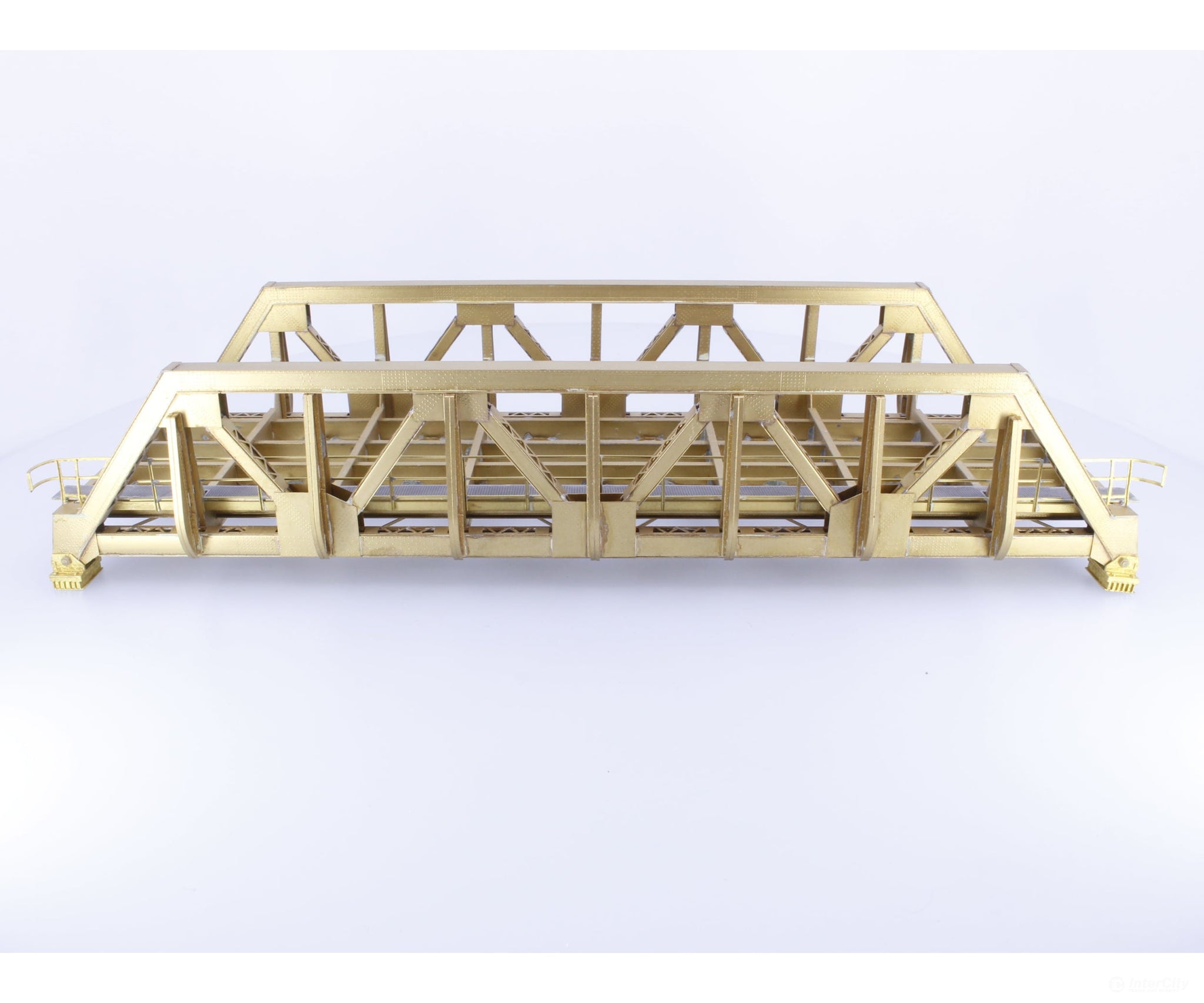Overland OMI-1383 HO Brass Pony Truss Thru Bridge 93’ 2 Track Type with Added Braces Tunnels & Bridges