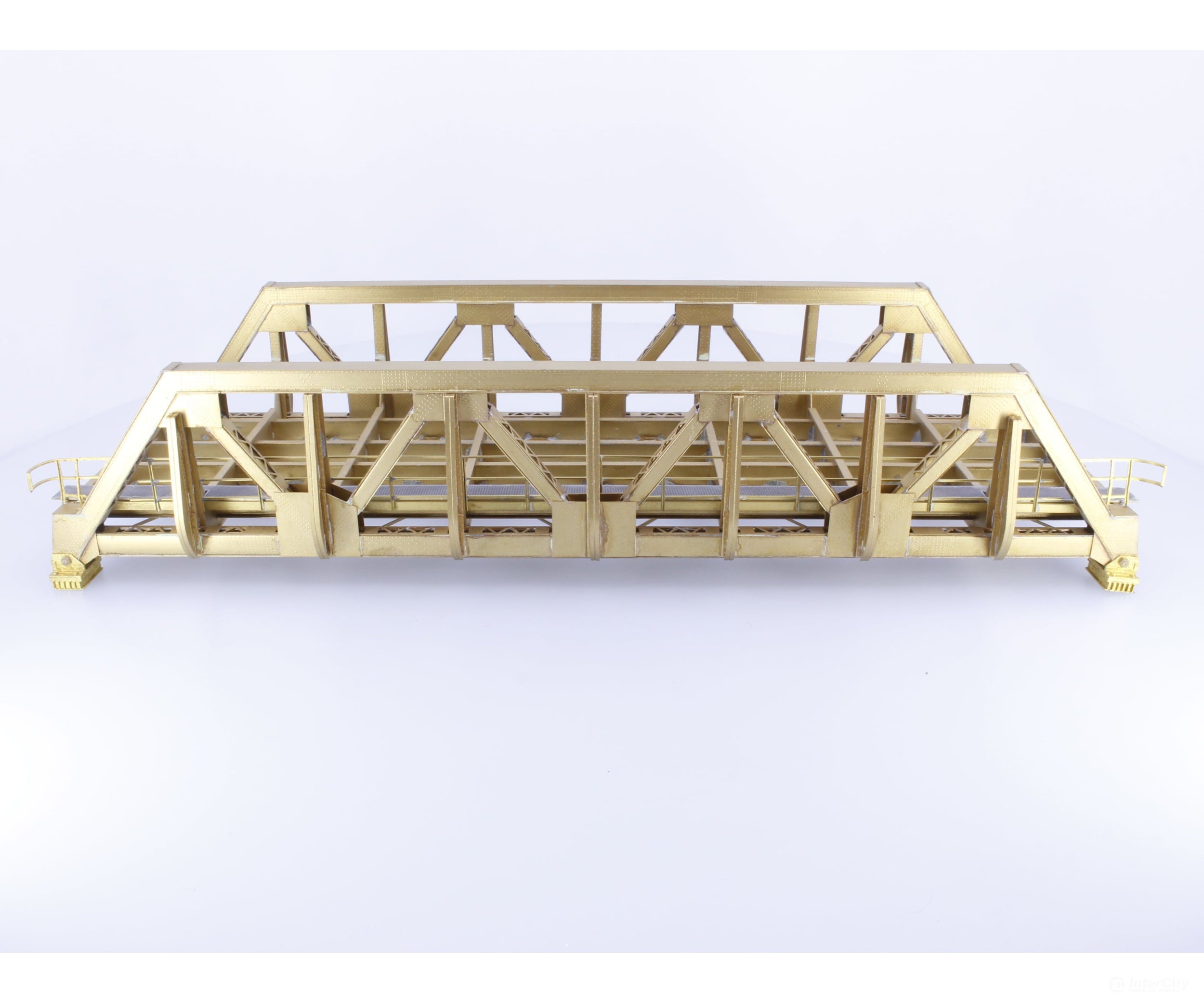Overland OMI-1383 HO Brass Pony Truss Thru Bridge 93’ 2 Track Type with Added Braces Tunnels & Bridges