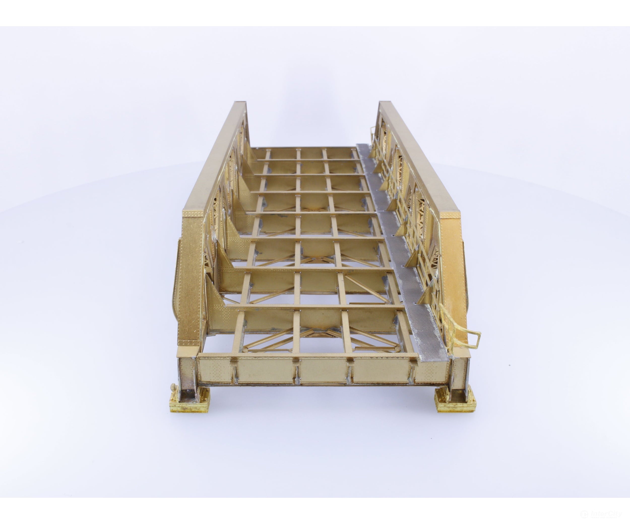 Overland OMI-1383 HO Brass Pony Truss Thru Bridge 93’ 2 Track Type with Added Braces Tunnels & Bridges