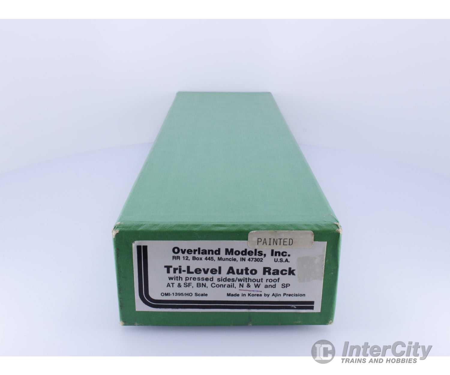 Overland OMI-1395 HO Brass Tri-Level Auto Rack Painted Norfolk & Western (NW) 905415 Freight Cars