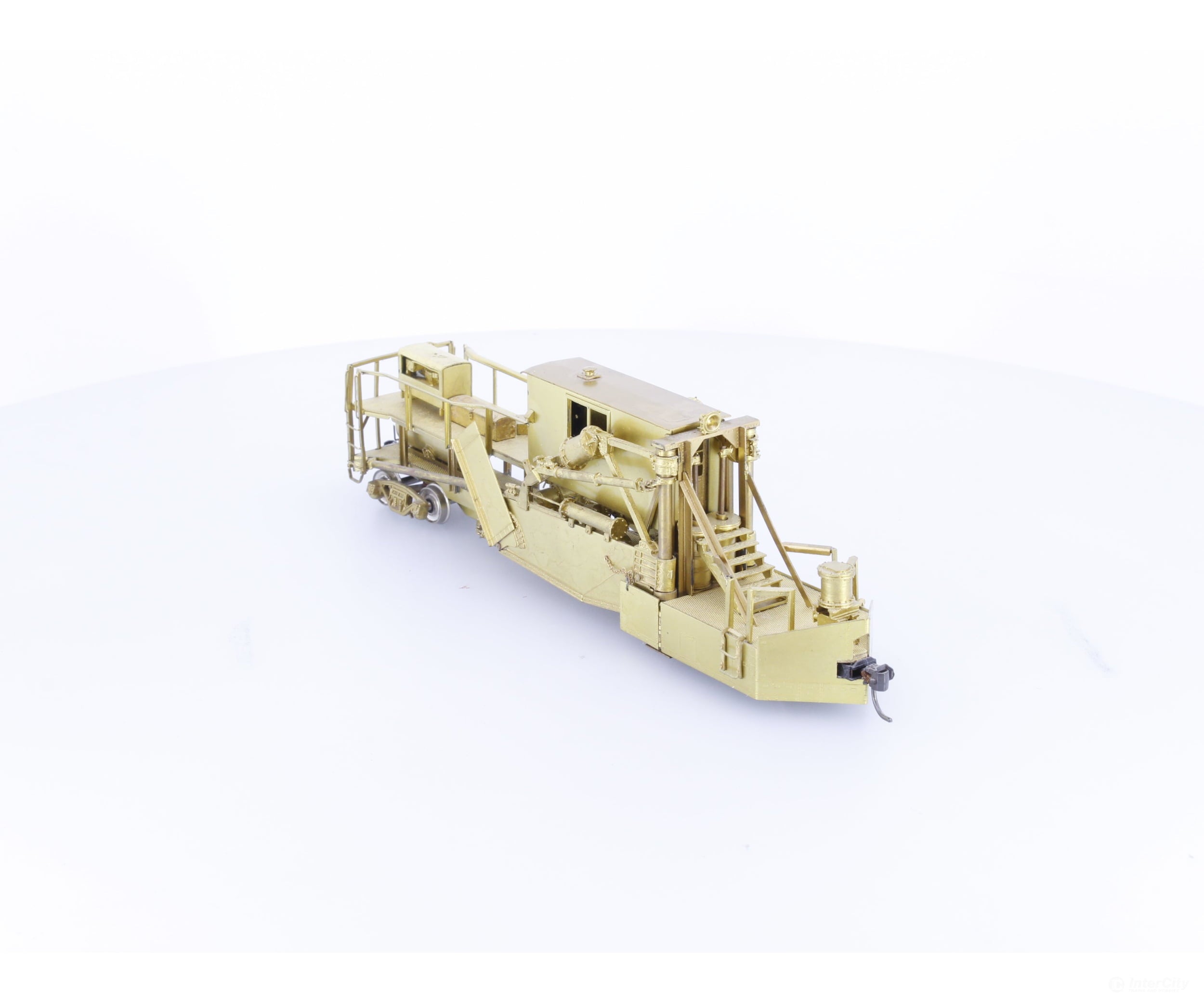 Overland OMI-1398 HO Brass Jordan Spreader with Low Plow and Mid Cab Boston and Maine (BM) - Freight Cars
