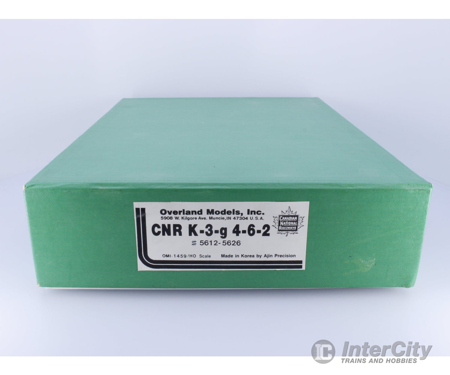 Overland OMI-1459 HO Brass K-3-g 4-6-2 New in Original Wrap Canadian National (CN) 5612-5626 Analog DC Locomotives