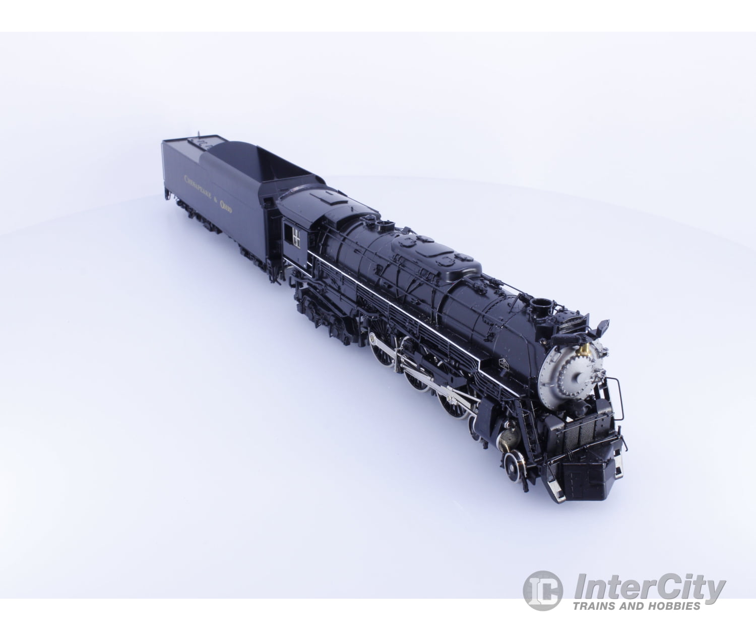 Overland OMI-1493.1 HO Brass L2a 4-6-4 Steam Locomotive Factory Painted Chesapeake and Ohio (CO) Analog DC Locomotives