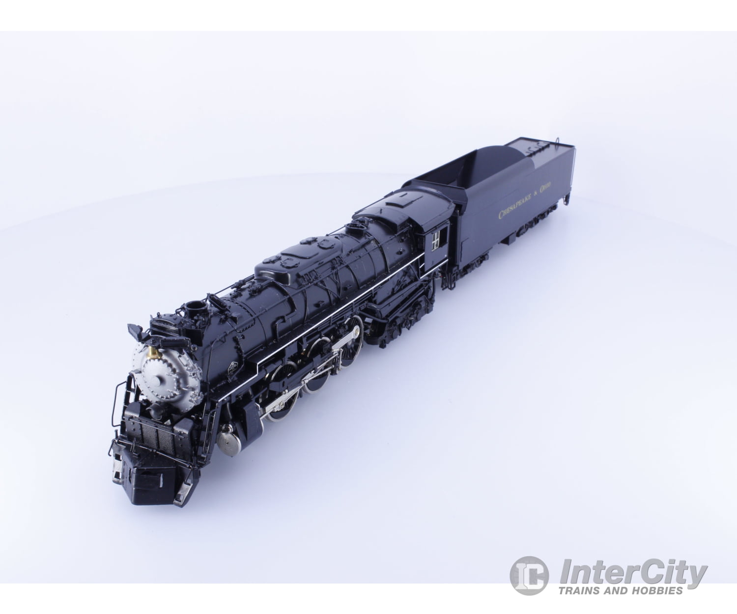 Overland OMI-1493.1 HO Brass L2a 4-6-4 Steam Locomotive Factory Painted Chesapeake and Ohio (CO) Analog DC Locomotives