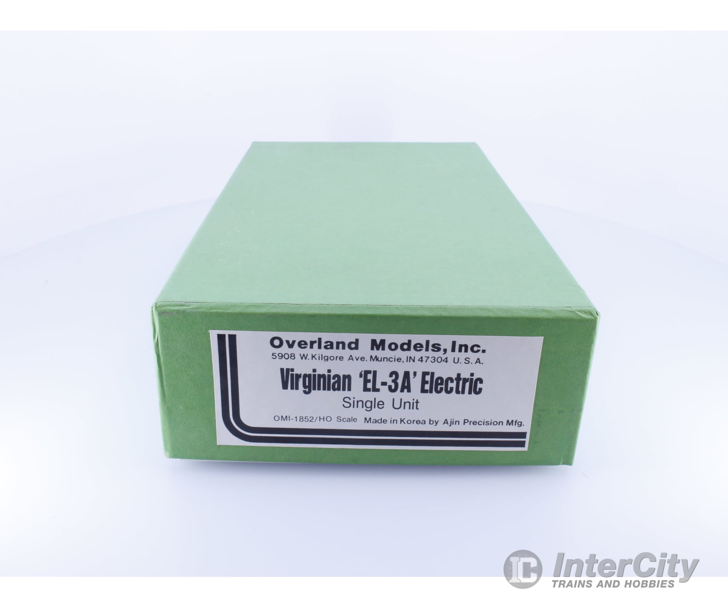 Overland OMI-1852/1900 HO Brass EL-3A Electric Locomotive Middle Unit and 2 Single Units Virginia Railway (VREX) Analog