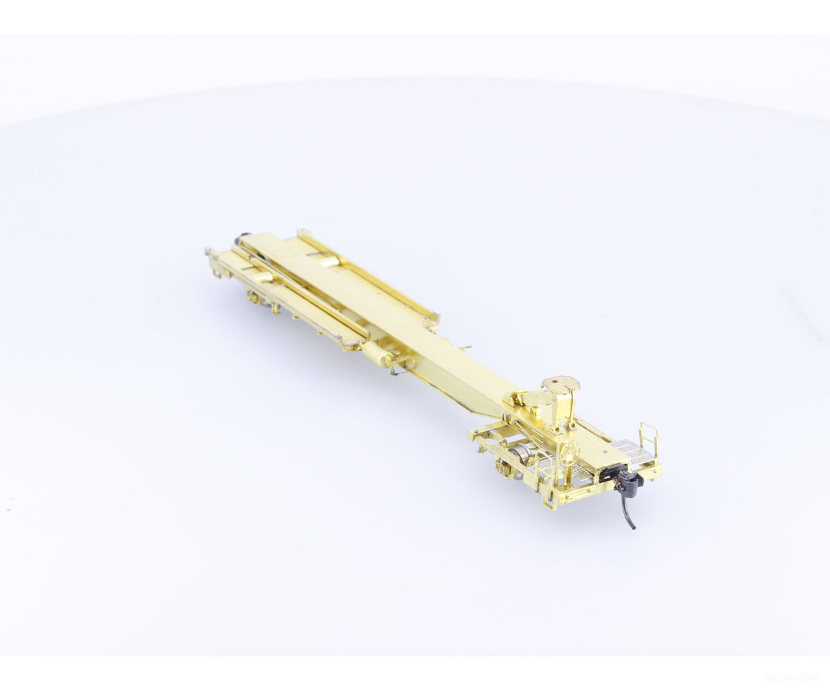 Overland OMI-3026 HO Brass Thrall Front Runner TOFC 50’ w/Leaf Spring Trucks - Freight Cars
