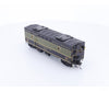 Overland OMI-3102 HO Brass Steam Heater Car 1952 Era Painted Black and Green Canadian National (CN) 15843 Passenger Cars