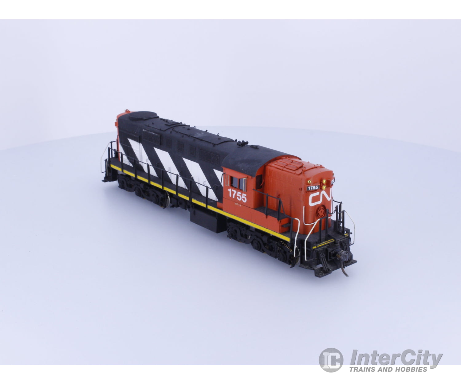 Overland OMI-5272 HO Brass RSC 18 Factory Painted Canadian National (CN) 1755 Analog DC Locomotives