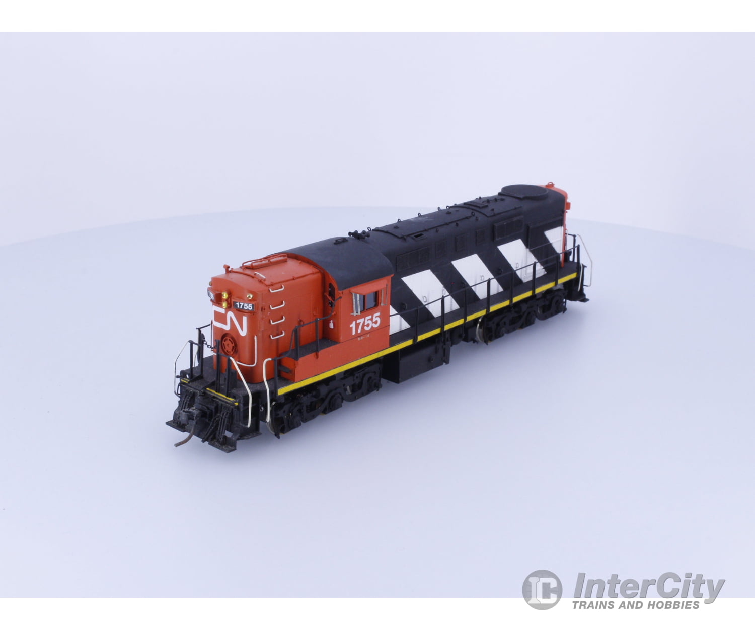 Overland OMI-5272 HO Brass RSC 18 Factory Painted Canadian National (CN) 1755 Analog DC Locomotives