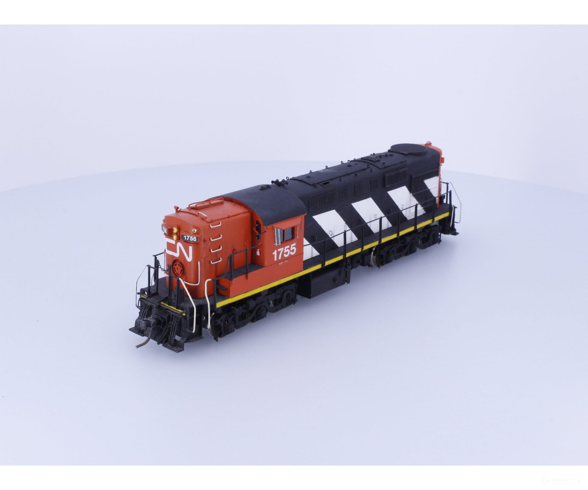 Overland OMI-5272 HO Brass RSC 18 Factory Painted Canadian National (CN) 1755 Analog DC Locomotives