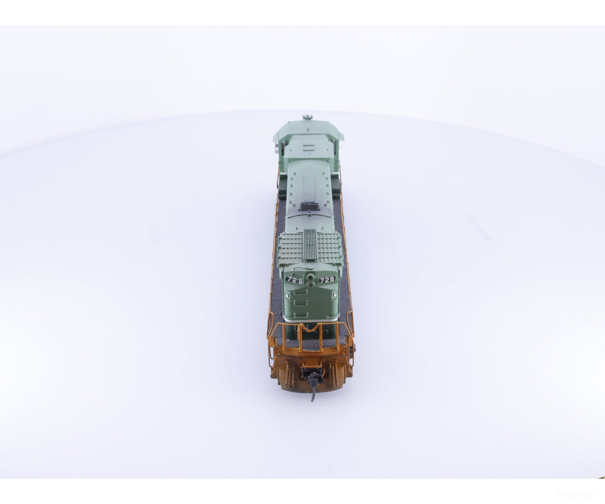 Overland OMI-5282 HO Brass M630 Wide Cab Diesel Locomotive Digital BC Rail (BCOL) 728 DCC - Locomotives