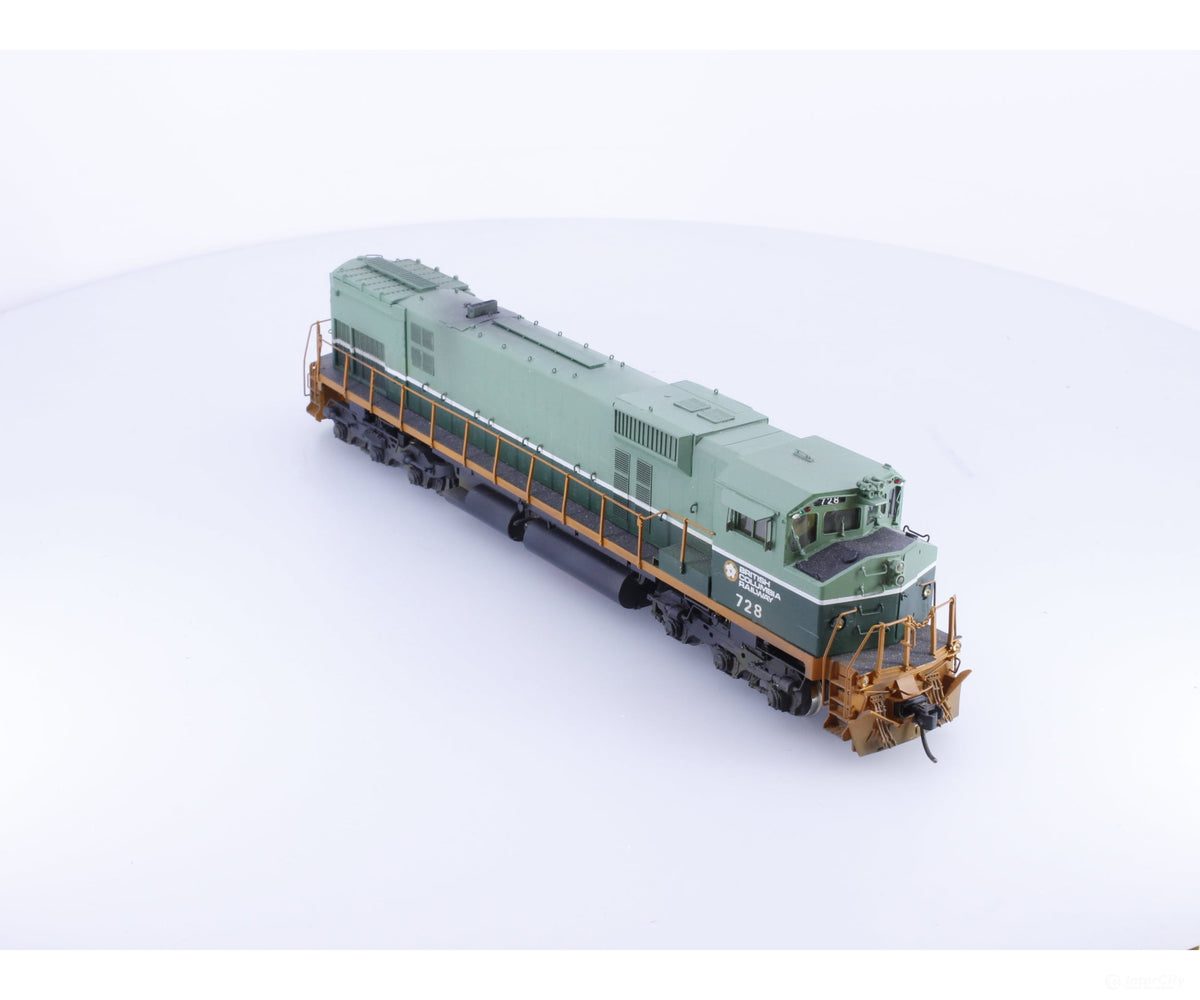 Overland OMI-5282 HO Brass M630 Wide Cab Diesel Locomotive Digital BC Rail (BCOL) 728 DCC - Locomotives